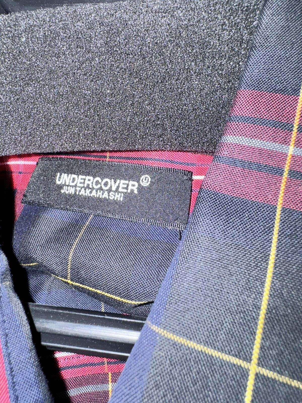 Jun Takahashi × Undercover Undercover Checked Bloody Geekers Shirt Size US XL / EU 56 / 4 - 4 Thumbnail