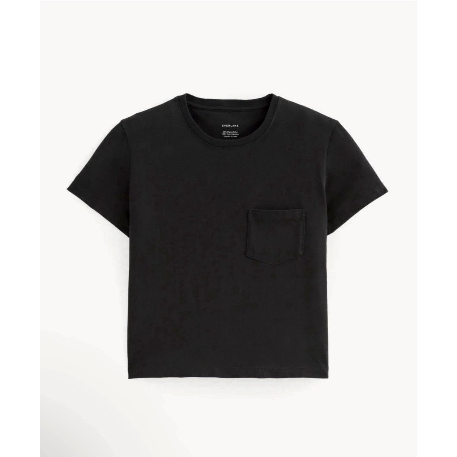Everlane Everlane Womens The Box-Cut Tee In Essential Black Small Sho Size S / US 4 / IT 40 - 11 Thumbnail