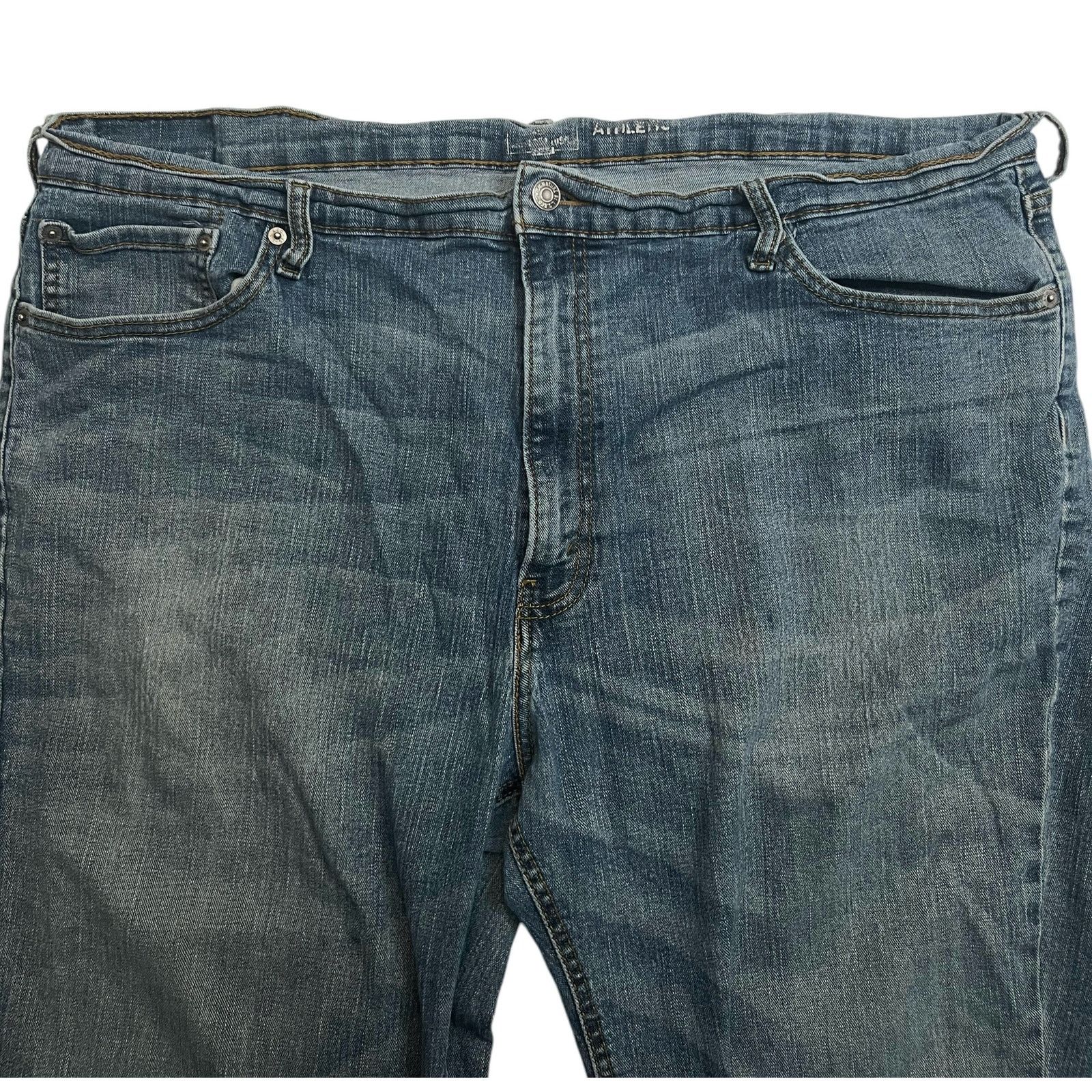 Levi's Signature Levi Strauss Men’s Athletic Fit Jeans 44x30 Blue Size US 44 / EU 60 - 3 Thumbnail