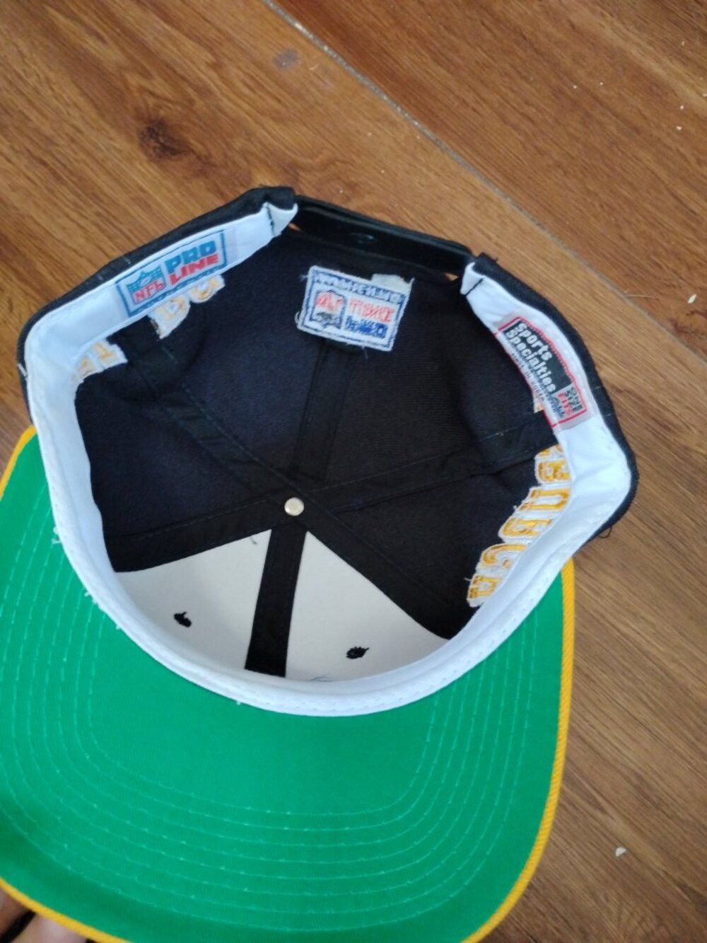 Sports Specialties Vintage Sports Specialties Sidewave Pittsburgh Steelers Hat Size ONE SIZE - 6 Thumbnail