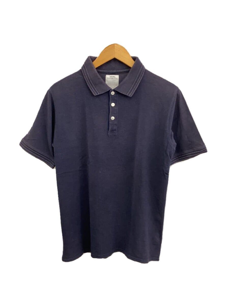 Visvim Blue Cotton Polo Shirt Size US M / EU 48-50 / 2 - 1 Thumbnail