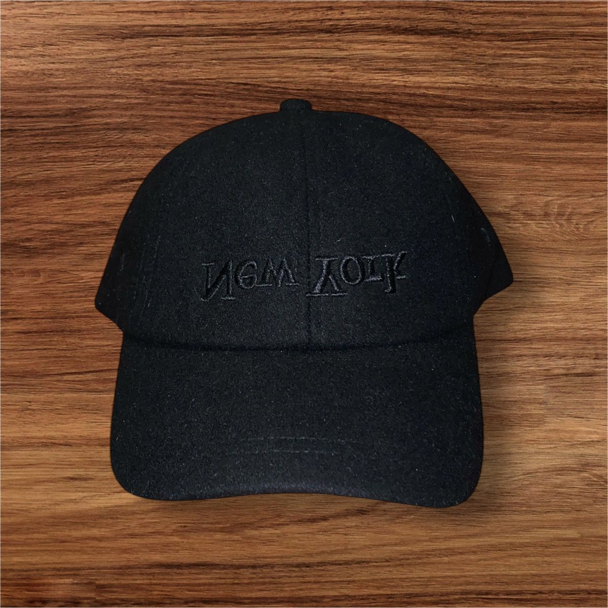 Assembly New York Assembly New York Embroidered Logo Hat Onesize Wool Black Size ONE SIZE - 1 Thumbnail