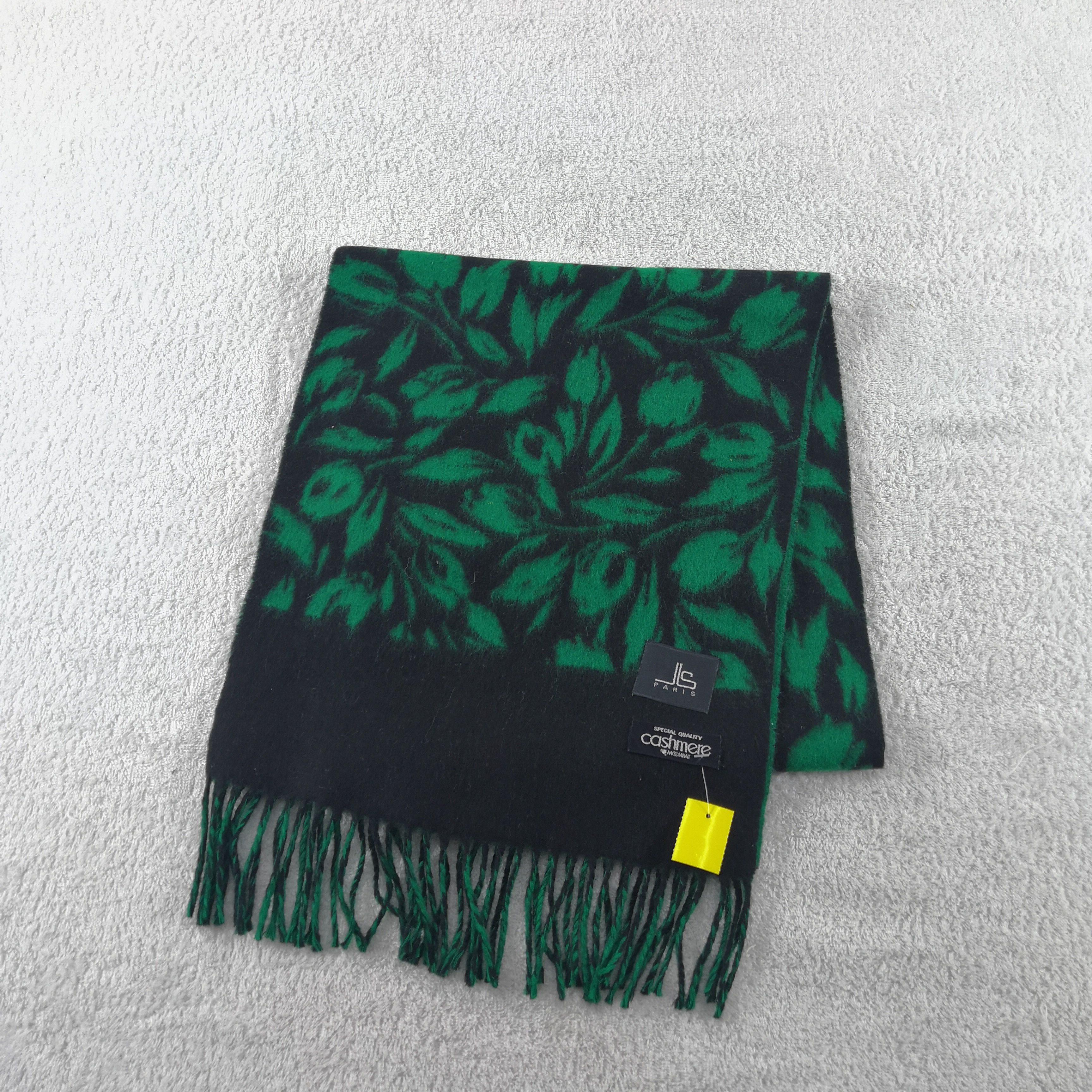 Jean-Louis Scherrer Vintage Jean-Louis Scherrer Scarf Wool Cashmere Scarves Size ONE SIZE - 3 Thumbnail