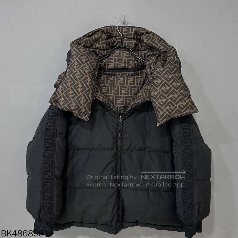 Fendi Fendi Reversible floral printed puffer coat Size S / US 4 / IT 40 - 1 Thumbnail