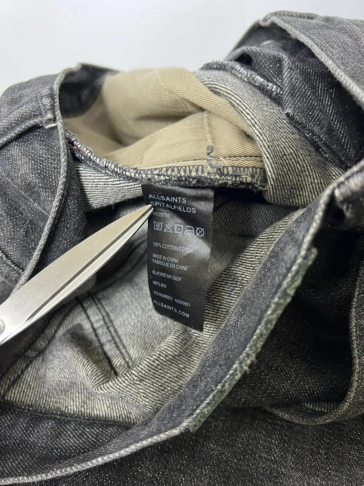 Allsaints × Salvage × Vintage Vintage All Saints salvage jeans Size US 33 - 11 Thumbnail