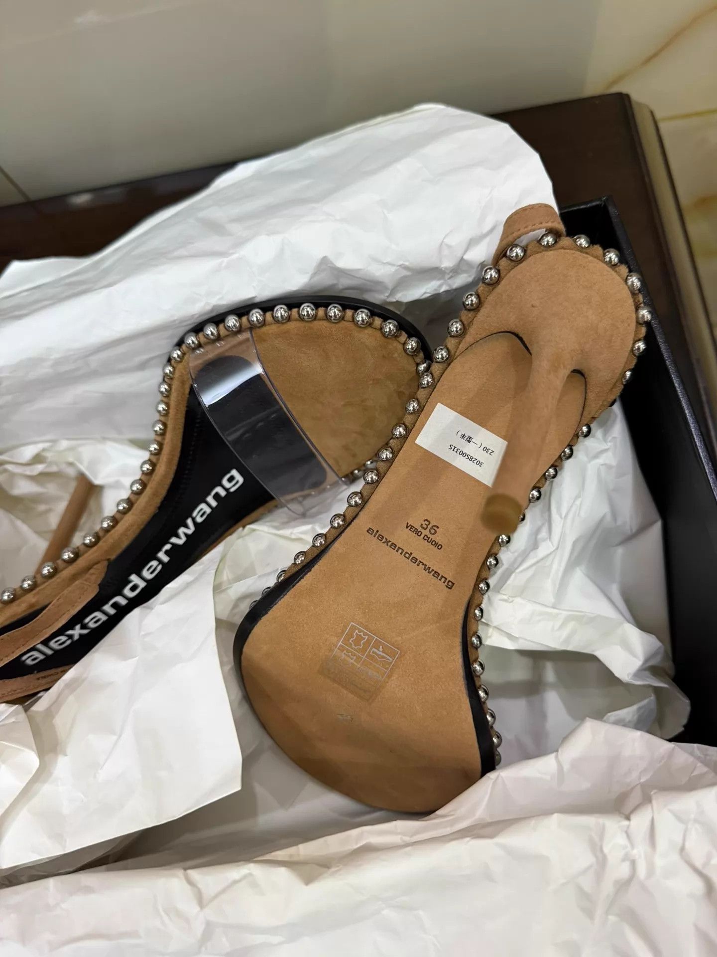 Alexander Wang Alexander Wang Heeled Sandals 95 New Unworn Authentic Size US 5.5 / IT 35.5 - 3 Thumbnail