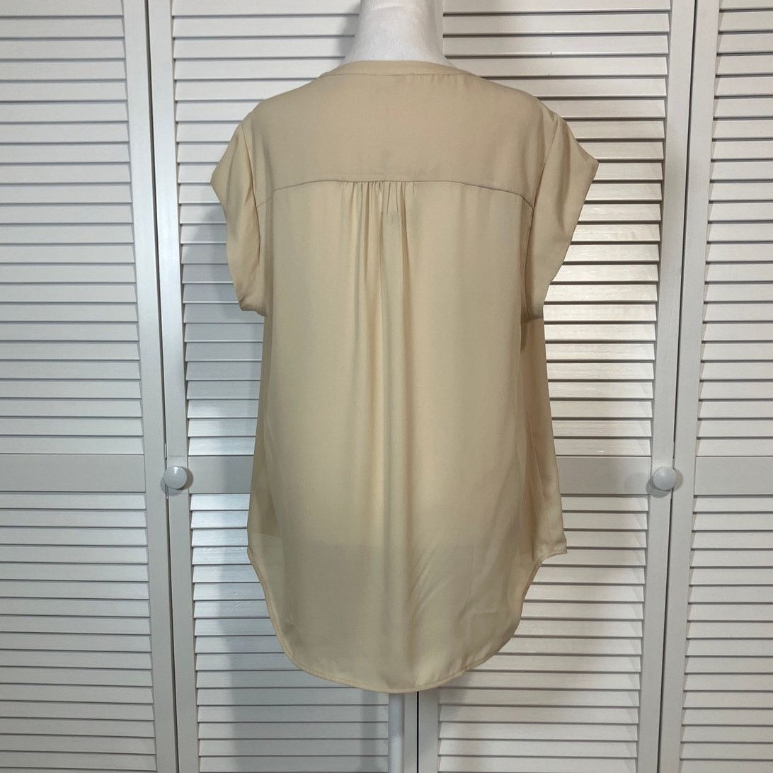 Other NWT DR2 by Daniel Rainn Taupe Relaxed Fit Blouse Women XL Size XL / US 12-14 / IT 48-50 - 2 Thumbnail
