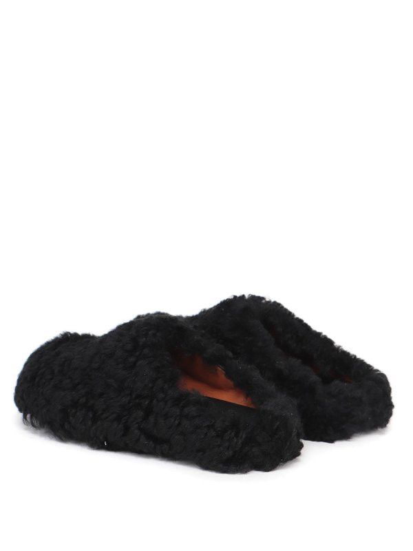 Marni o1y1025 Mules in Black Size US 8 / IT 38 - 3 Thumbnail