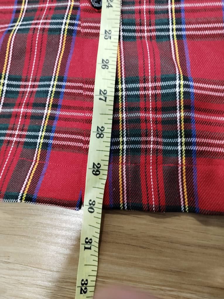 Other BUTTON UP ROYAL STEWART LONG SLEEVE SHIRT Size US M / EU 48-50 / 2 - 5 Thumbnail