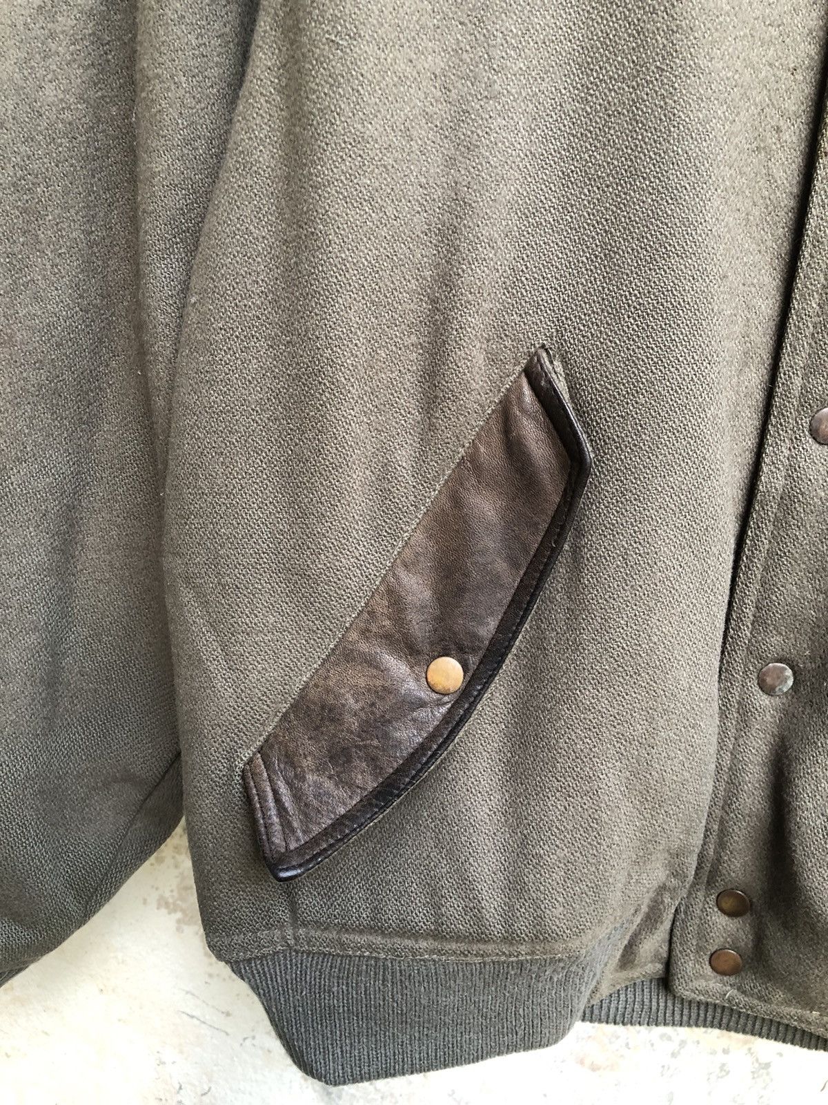 Other Vintage Miller Leather Trim Wool Campus Varsity Jacket Size US M / EU 48-50 / 2 - 9 Thumbnail