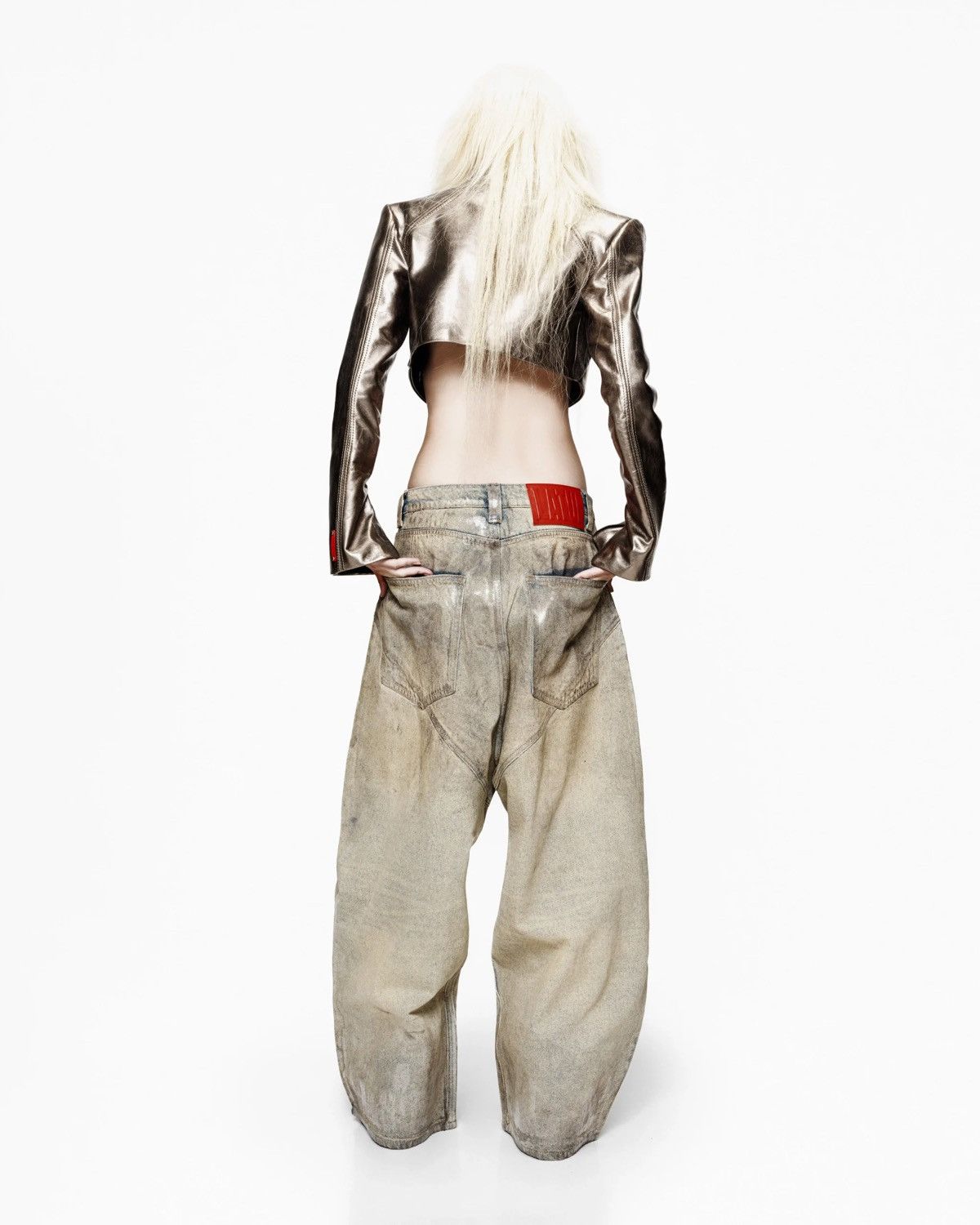 Other Latui Atelier Sip & Spill Jeans XL Size US 34 / EU 50 - 2 Thumbnail