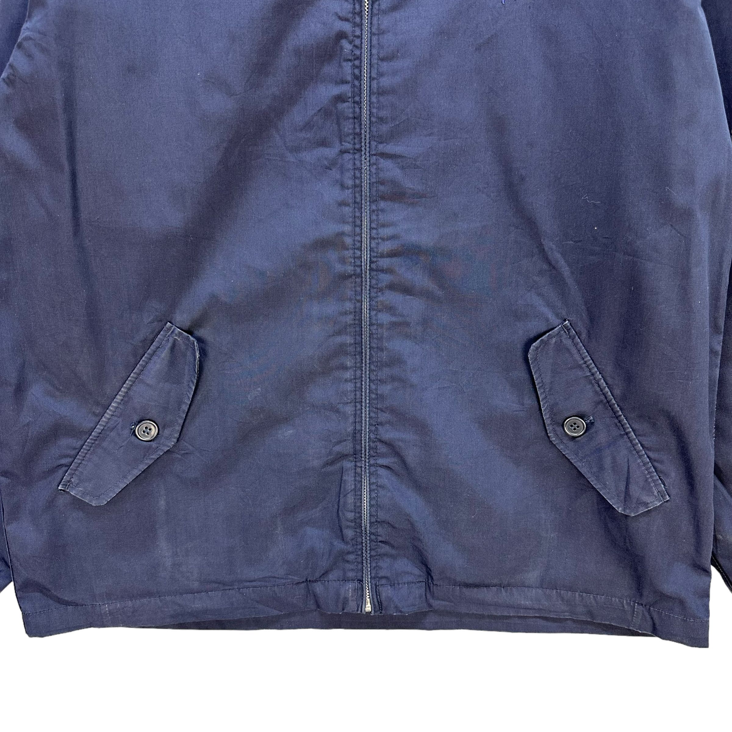 Vintage THIS IS ANTLERS Navy Casual Jacket #A40-0902 Size US XL / EU 56 / 4 - 4 Thumbnail