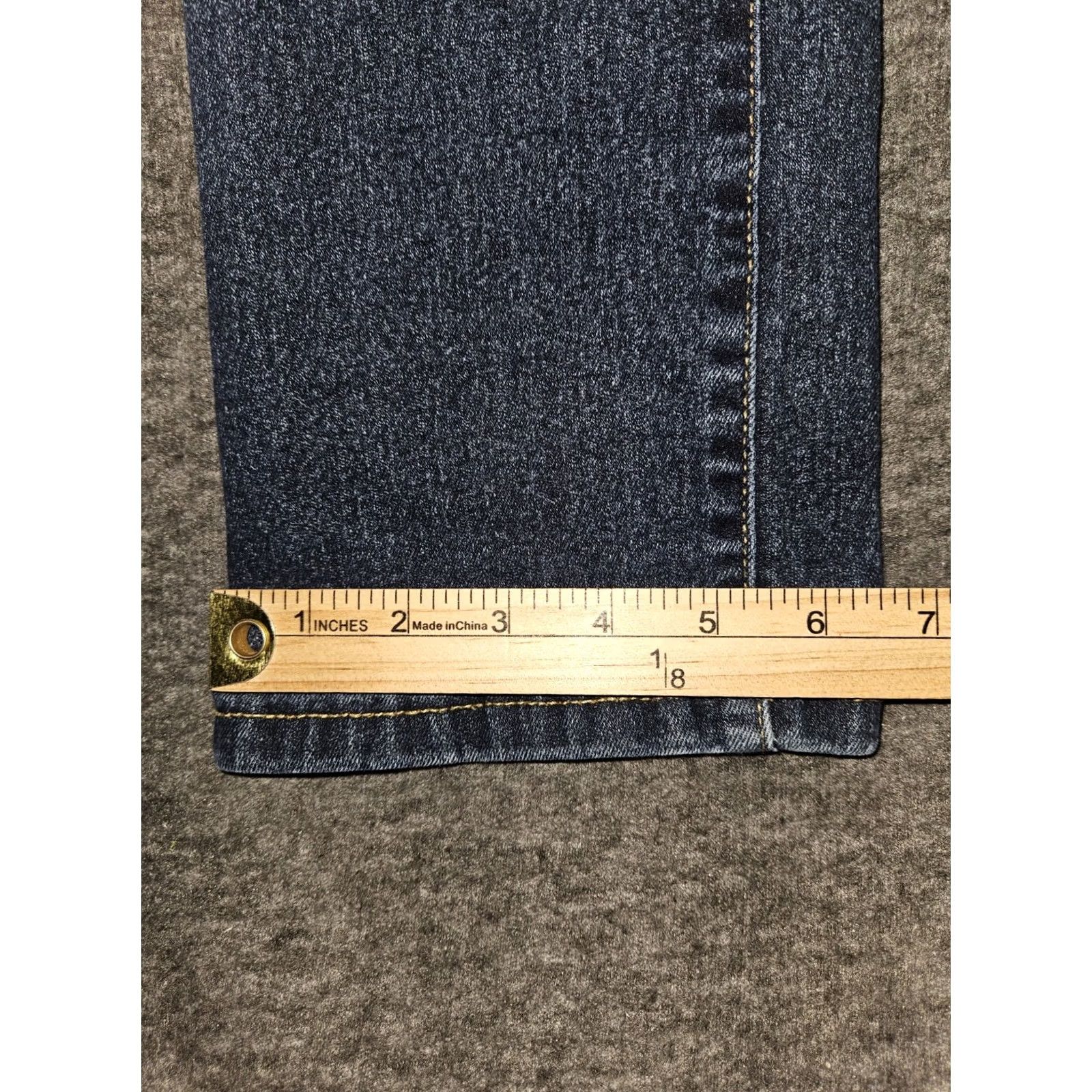 Lucky Brand Lucky Brand Advanced Skinny Jeans Women's 20 Blue Denim Stretch Adjustable Waist Regular Inseam 31" Logo Size 42" / US 20 - 7 Thumbnail