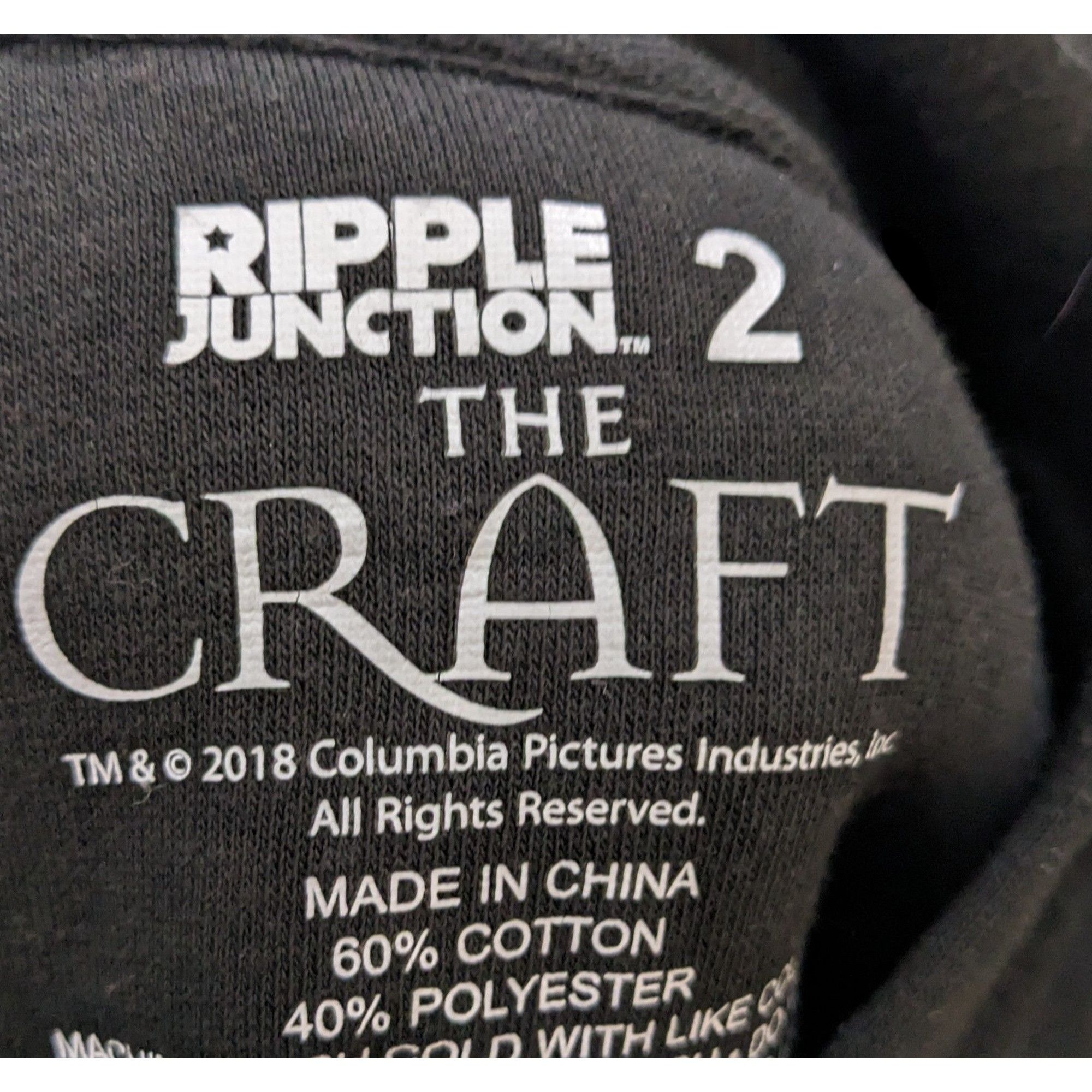 Ripple Junction Ripple Junction Gothic The Craft Cropped Hoodie Size 2 Plus Size XXL / US 16-18 / IT 52-54 - 7 Thumbnail
