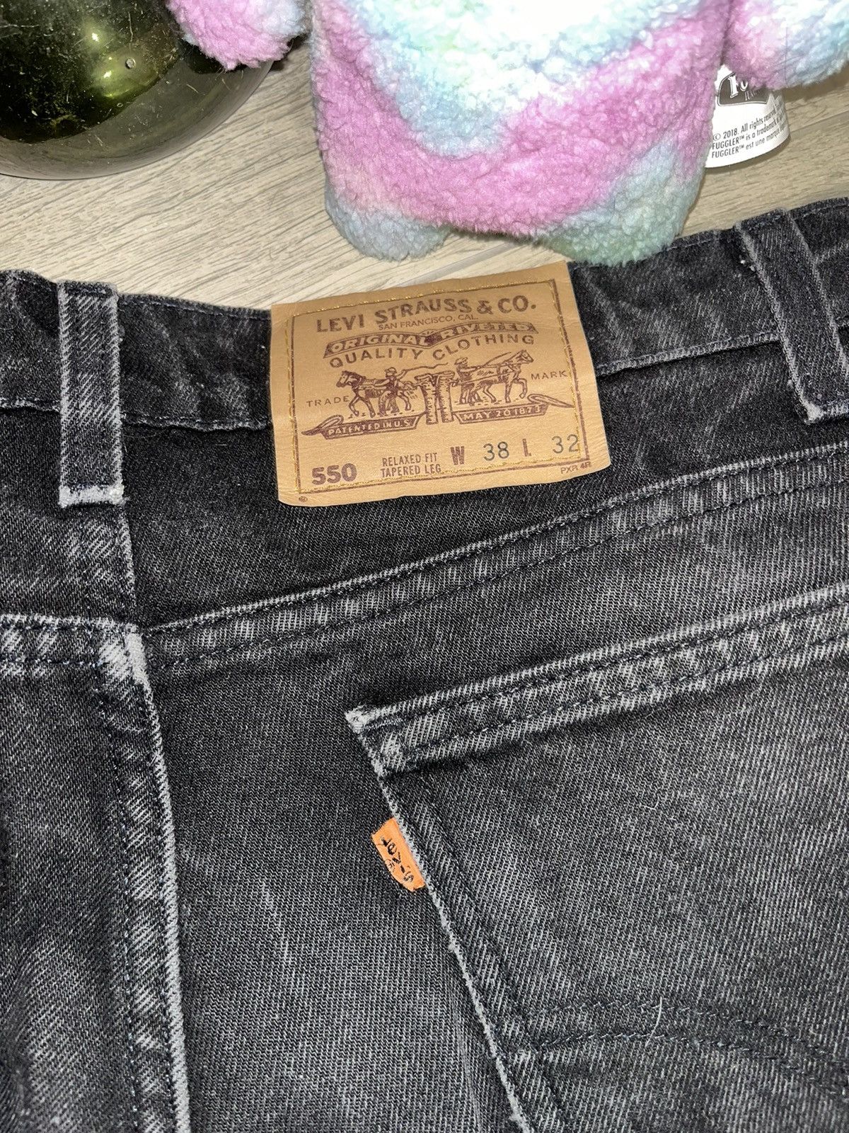 Levi's Vintage Clothing Vintage Levi 550 Orange Tab 🍊 Size US 38 / EU 54 - 4 Thumbnail