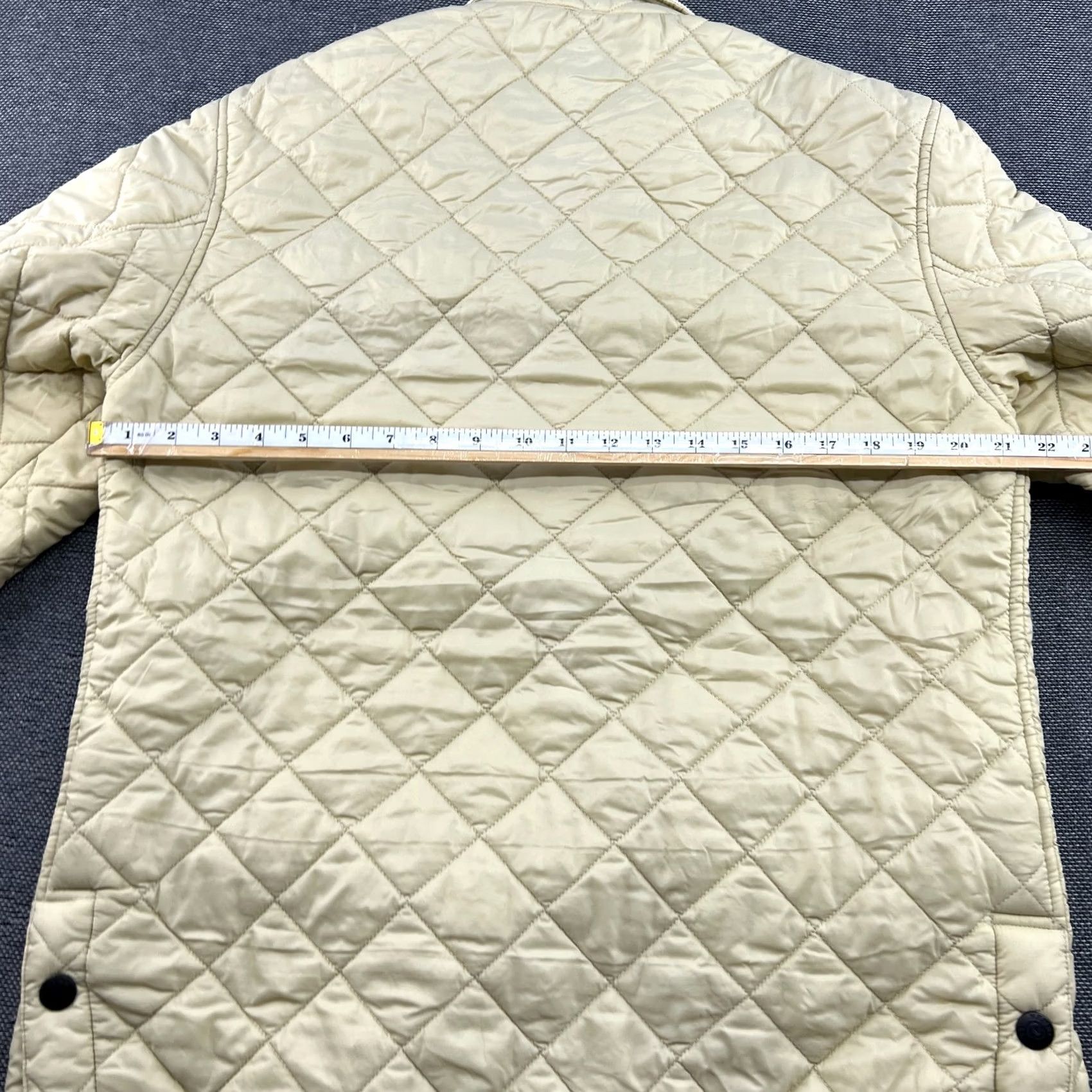 Henri Lloyd Vintage Henri Lloyd Beige Jacket Mens Medium Quilted Corduroy Trim Size US M / EU 48-50 / 2 - 6 Thumbnail