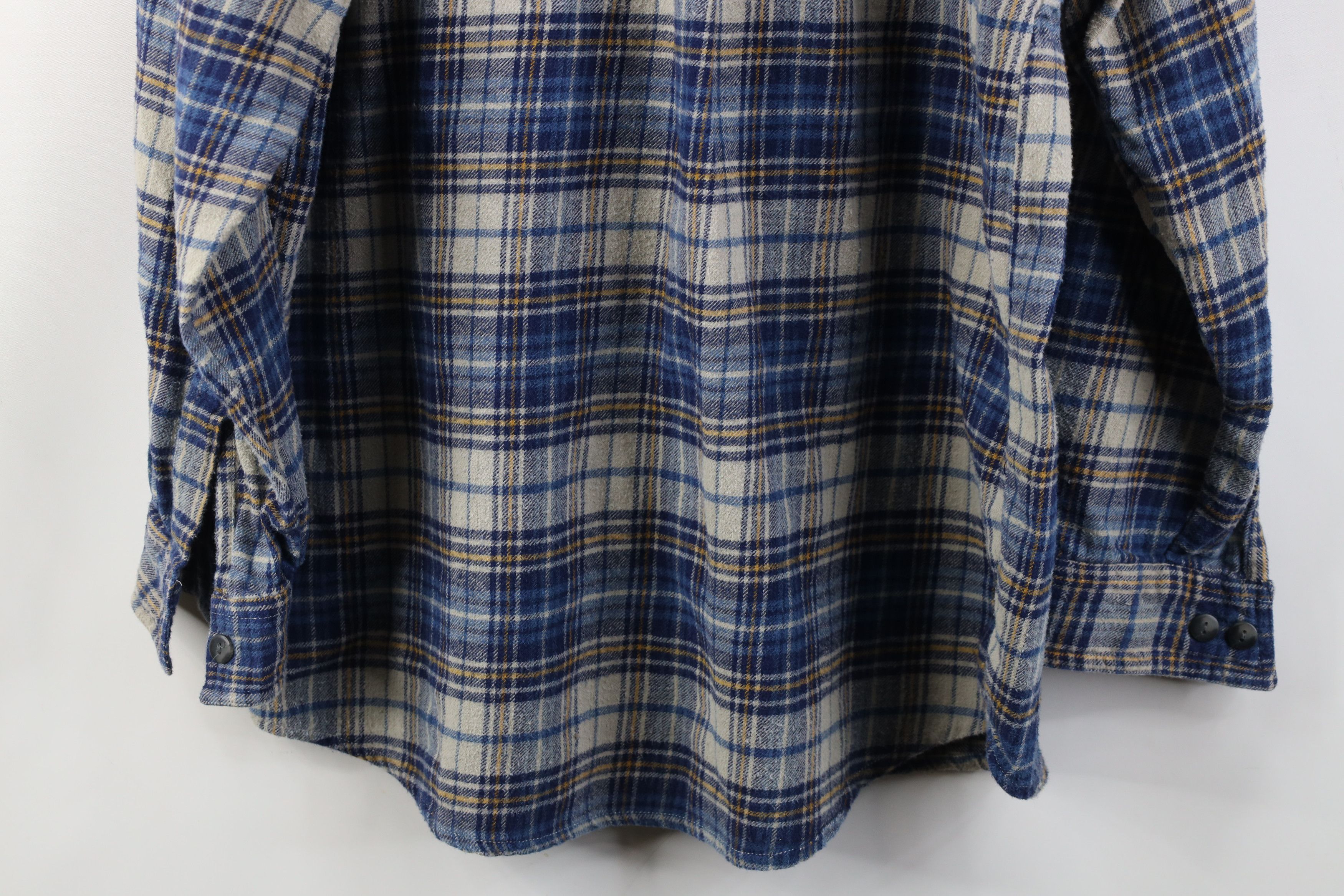 Vintage Vintage 90s Streetwear Flannel Collared Button Shirt Plaid Size US M / EU 48-50 / 2 - 13 Thumbnail