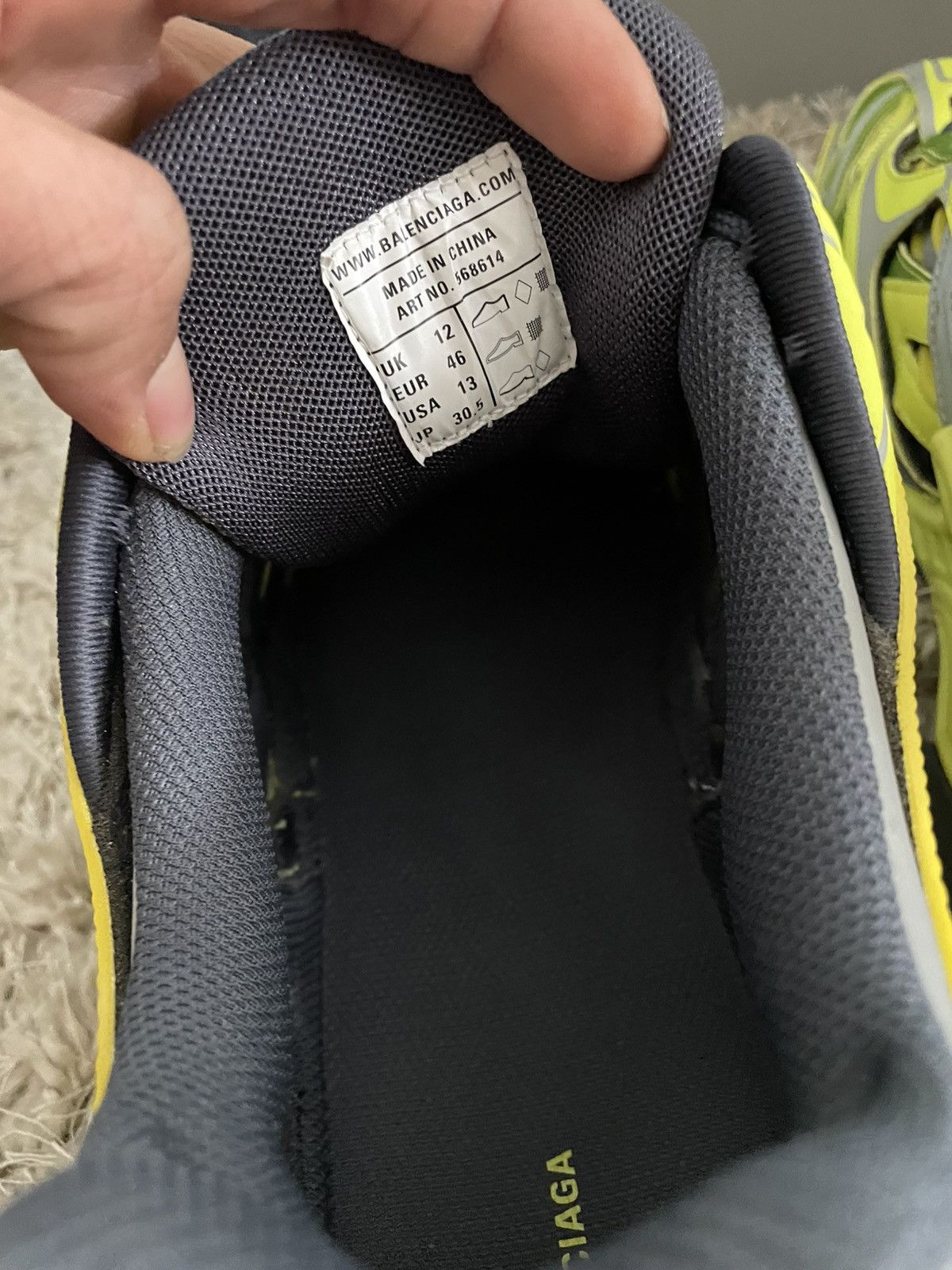 Balenciaga Balenciaga Track 2 Green Grey Size US 13 / EU 46 - 7 Thumbnail
