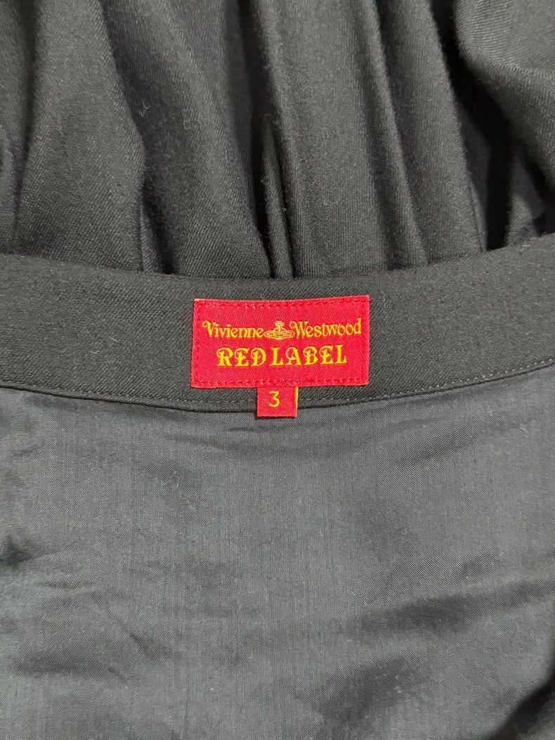 Vivienne Westwood Vivienne Westwood size3 Black wavy irregular pleated half s Size 28" / US 6 / IT 42 - 8 Thumbnail