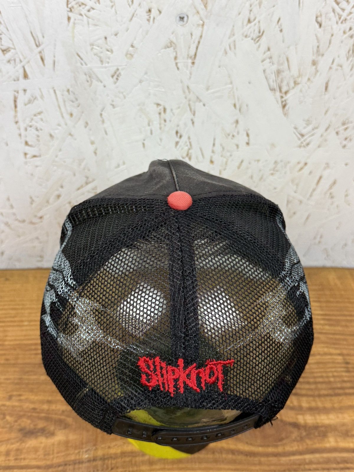 Band Tees 00s Slipknot 2005 Iowa Metal Band Trucker Cap Hat One Size Size ONE SIZE - 6 Thumbnail