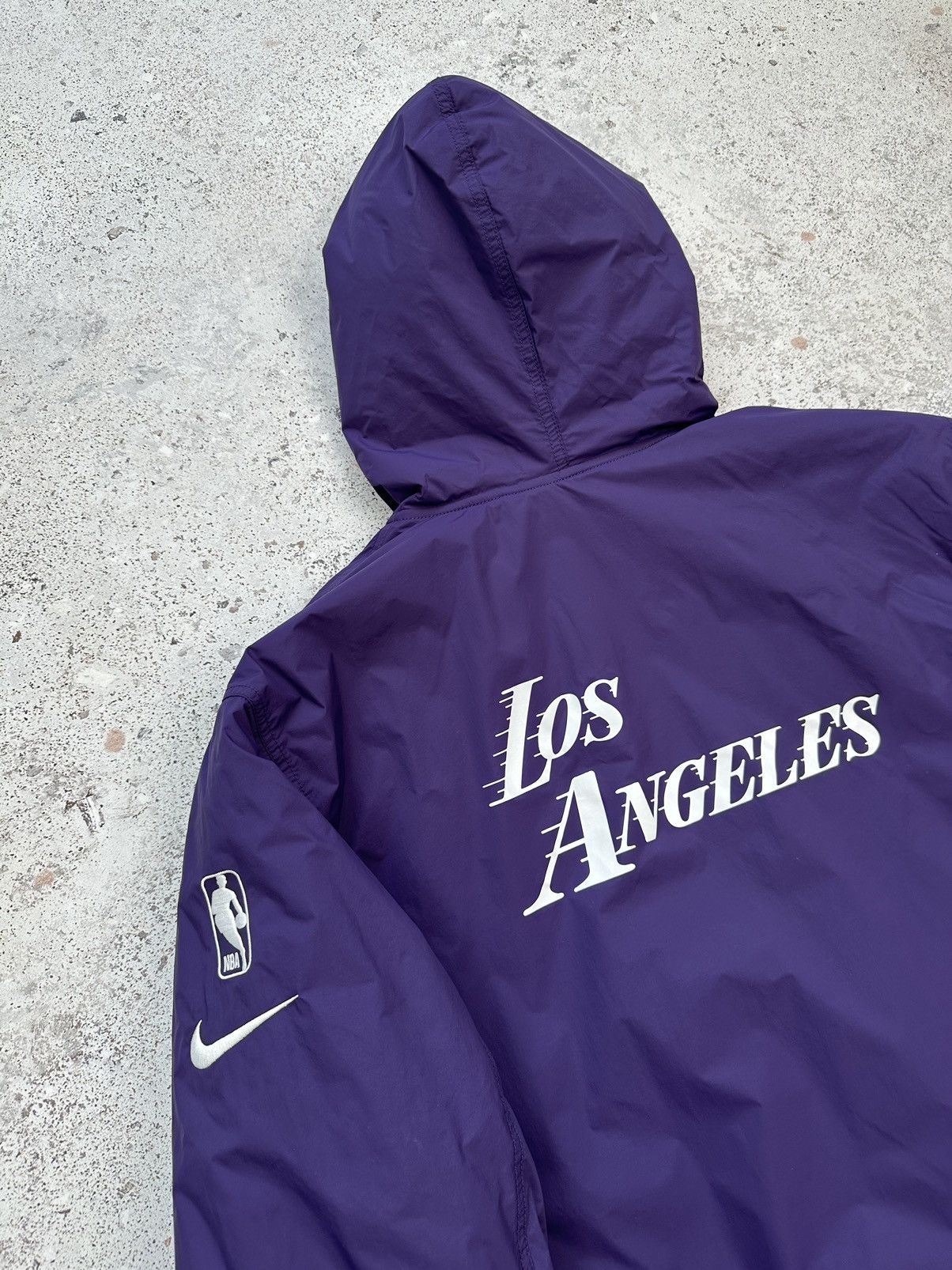 NEW🔥 Nike Los Angeles Lakers LA Purple light jacket Men M