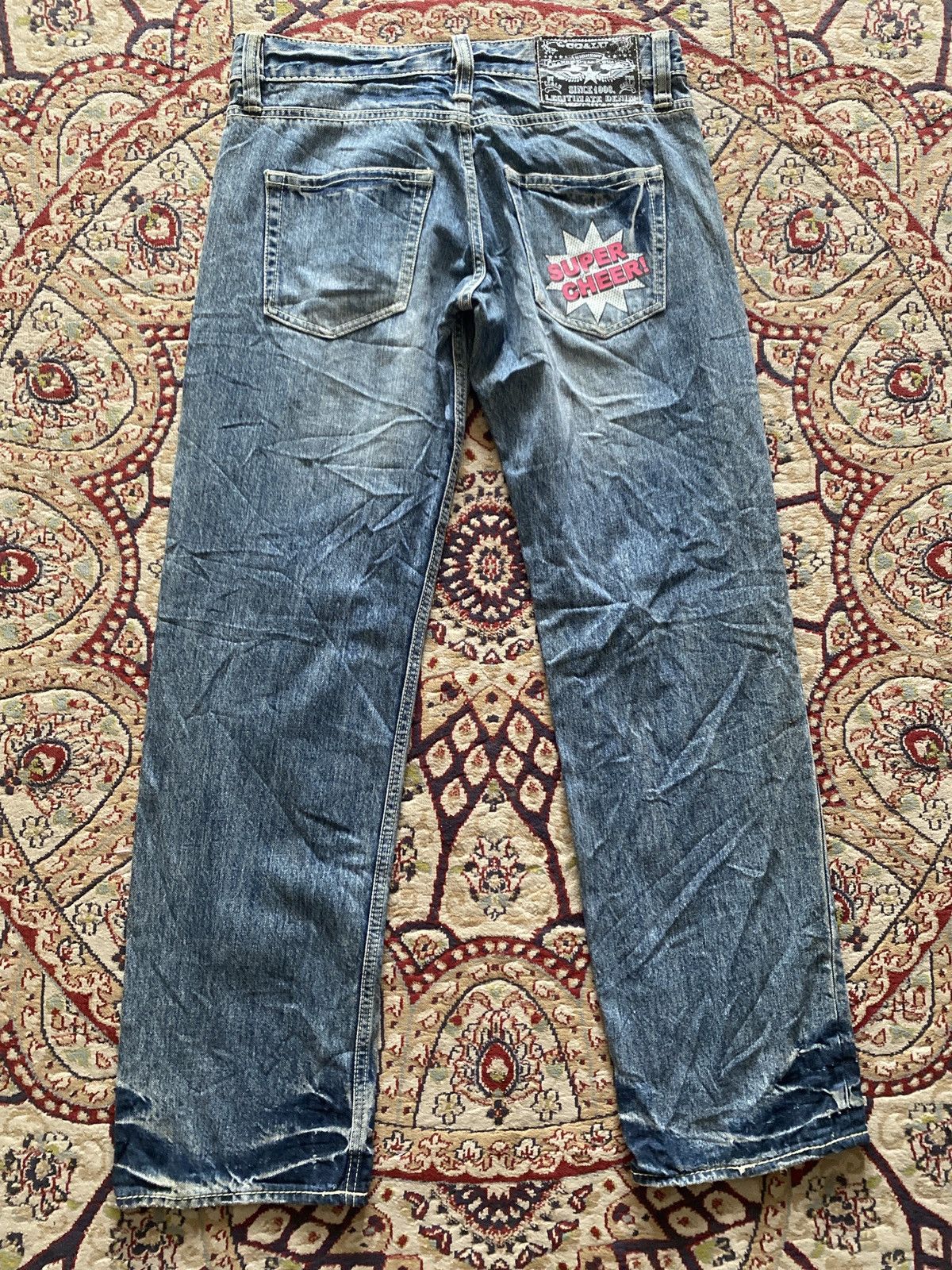 20471120 🔥Japanese Co&Lu Hysteric Glamour Inspired🔥 Jeans Size US 32 / EU 48 - 6 Thumbnail