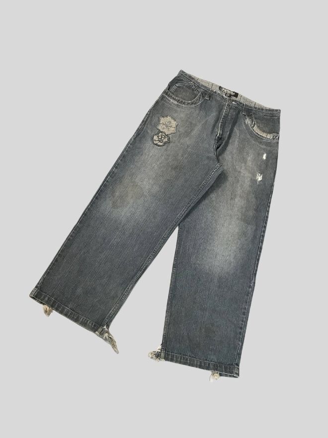 Southpole Vintage SouthPole faded baggy denim Size US 40 / EU 56 - 6 Thumbnail
