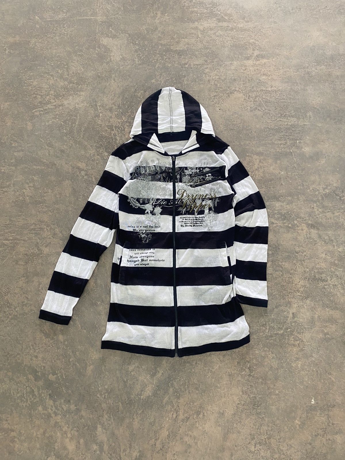 In The Attic Punk Hooded Knitwear Kurt Cobain Grunge 90s lgb Size US M / EU 48-50 / 2 - 18 Thumbnail