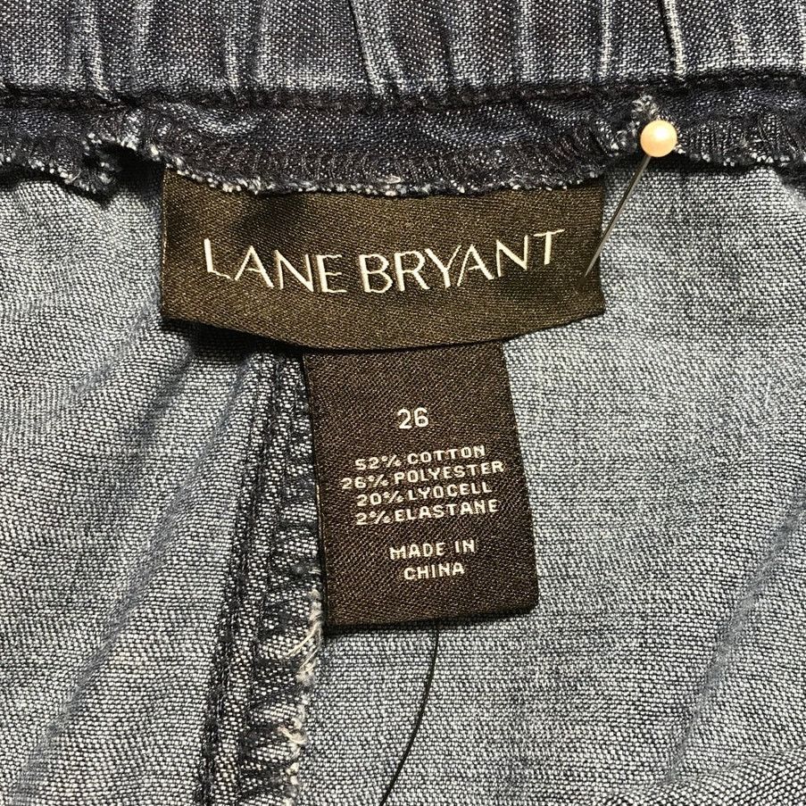 Other NWT Lane Bryant High-Rise Relaxed Fit Bermuda Jean Shorts 26 Size 26" / US 2 / IT 38 - 3 Thumbnail