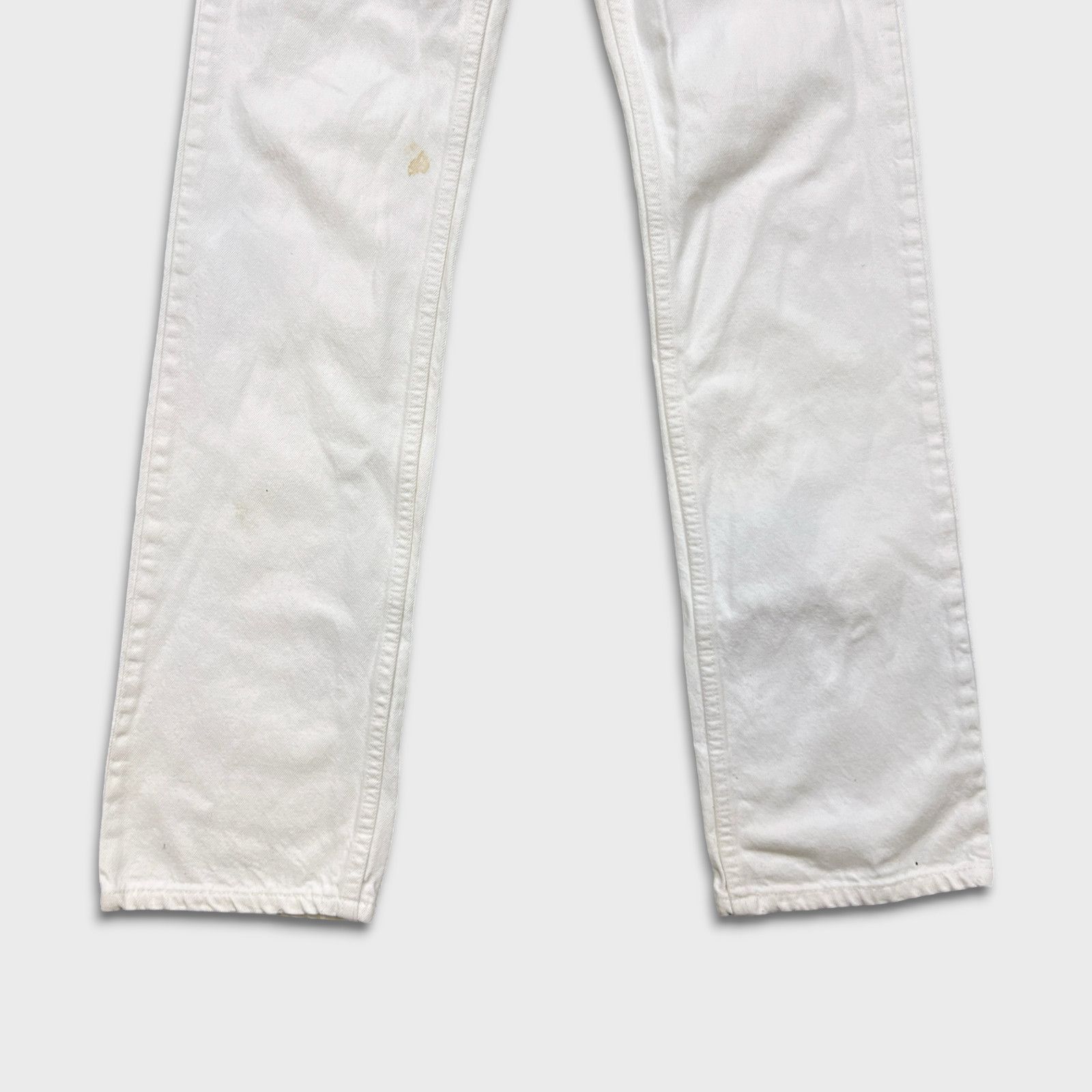 Levi's × Vintage Levi's Jeans 30x36 Orange Tab Straight USA 80s Denim Pants Size US 30 / EU 46 - 4 Thumbnail