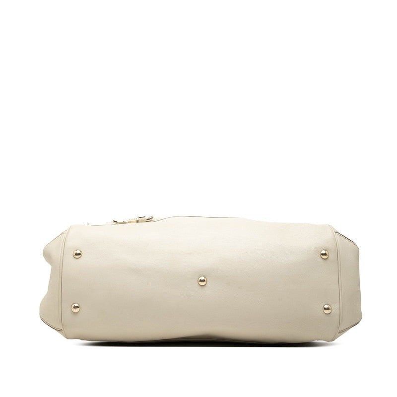 Gucci Gucci Guccissima Interlocking G Mayfair Tote Beige Size ONE SIZE - 6 Thumbnail