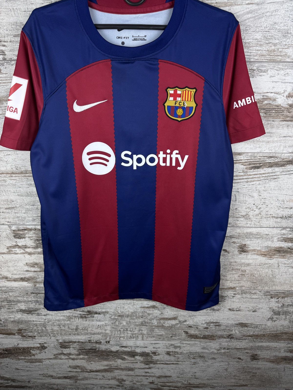 Nike Mens Nike FC Barcelona soccer jersey T-shirt tee training Size US S / EU 44-46 / 1 - 4 Thumbnail