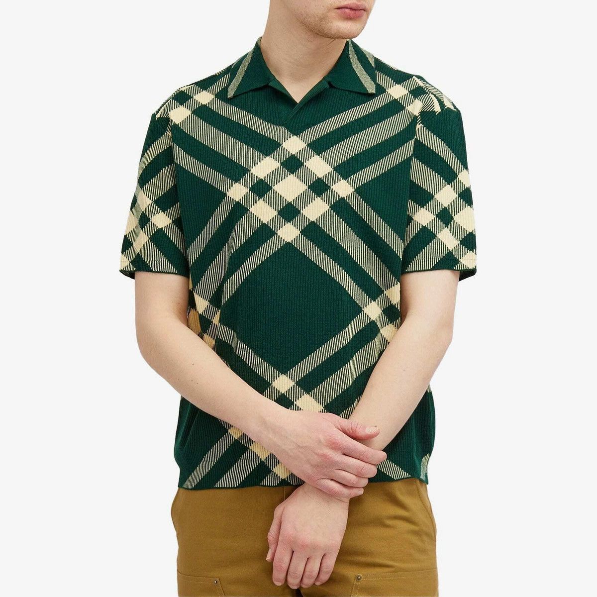 Burberry o1y0426 Polo Sweater in Multicolor Size US S / EU 44-46 / 1 - 3 Thumbnail