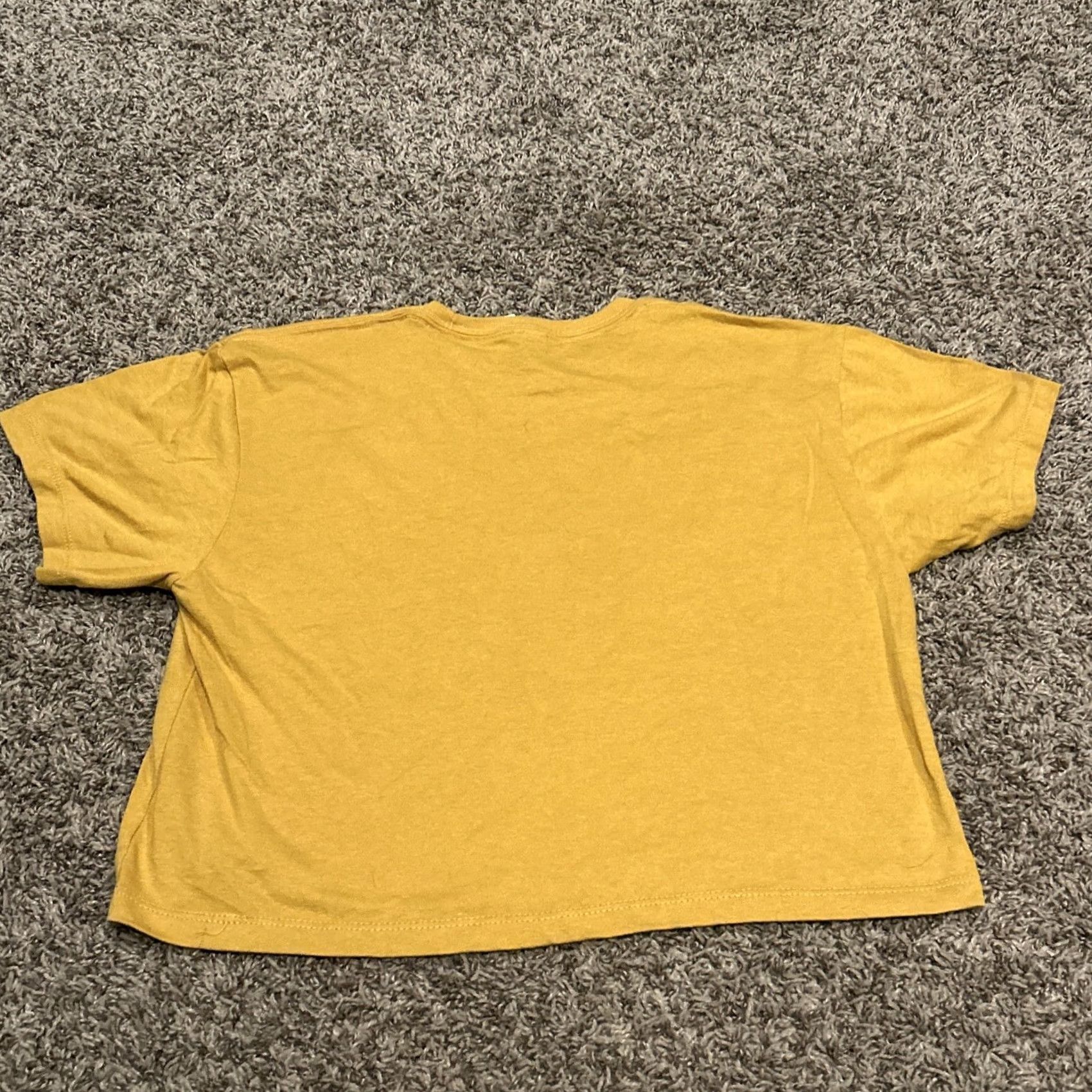 Next Level Next Level Women’s S Crop T Shirt Dark Yellow Kansas City Shirt B17 Shirt Cropped Women Community City 90s? Size S / US 4 / IT 40 - 3 Thumbnail