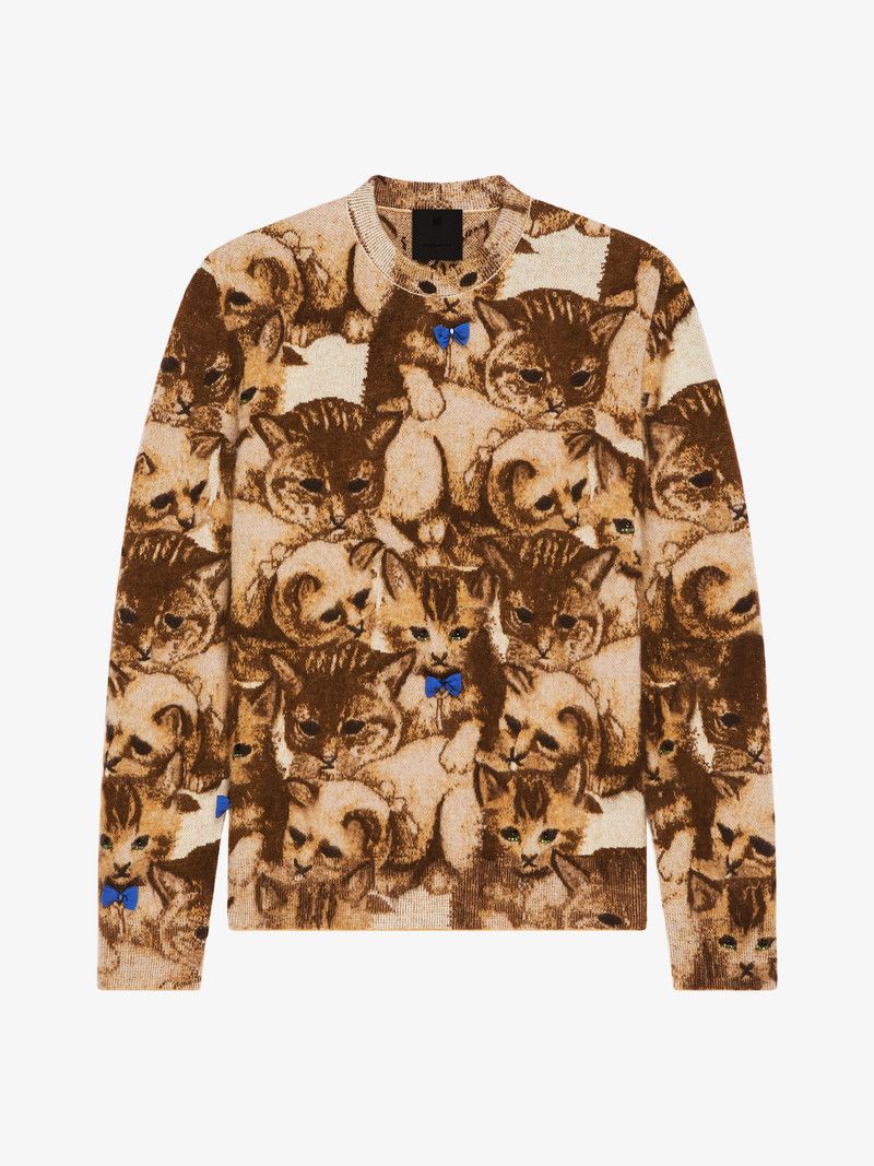 Givenchy o1n1vont0326 Sweater in Multicolor Size US M / EU 48-50 / 2 - 1 Thumbnail