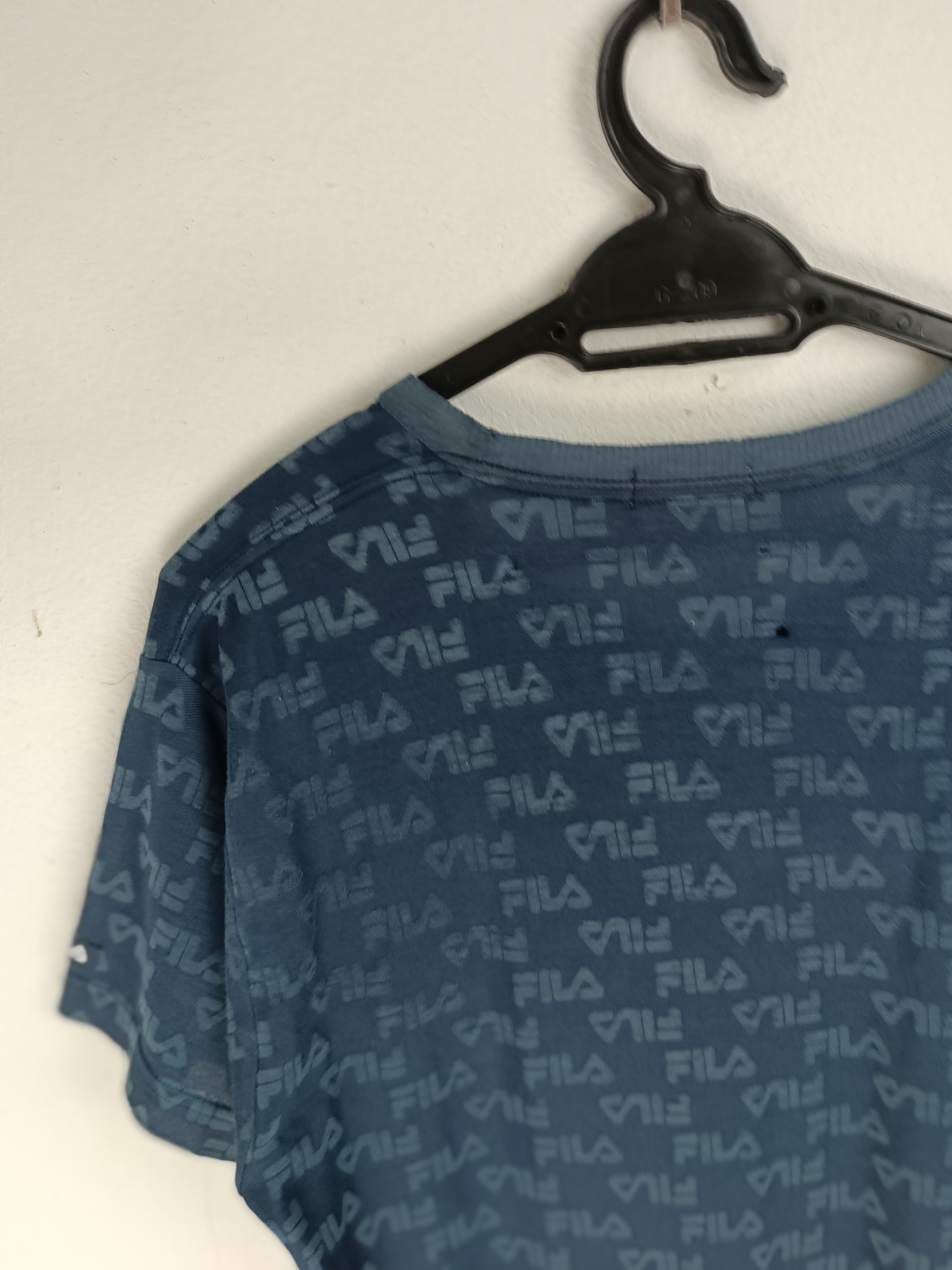 Fila THRASH FADED VINTAGE FILA MONOGRAM TEE Y2K Size US M / EU 48-50 / 2 - 5 Thumbnail