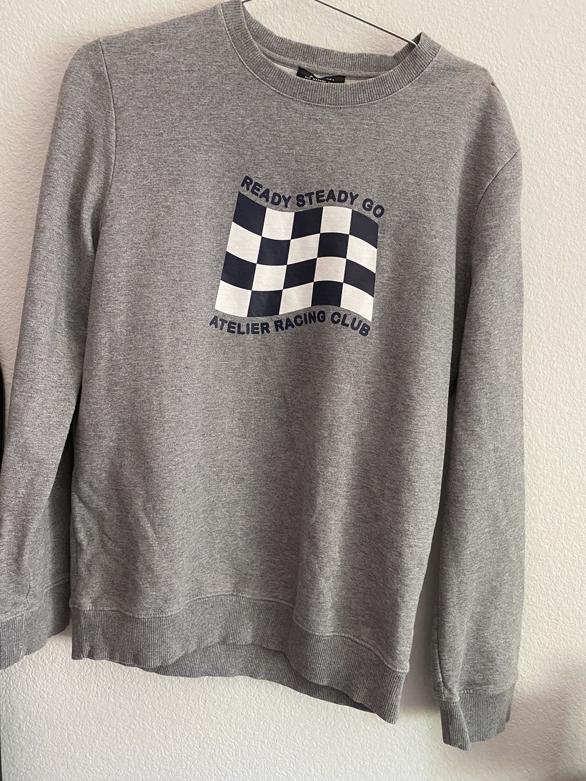 A.P.C. Vintage A.P.C racing checker sweatshirt Large Size US L / EU 52-54 / 3 - 1 Thumbnail