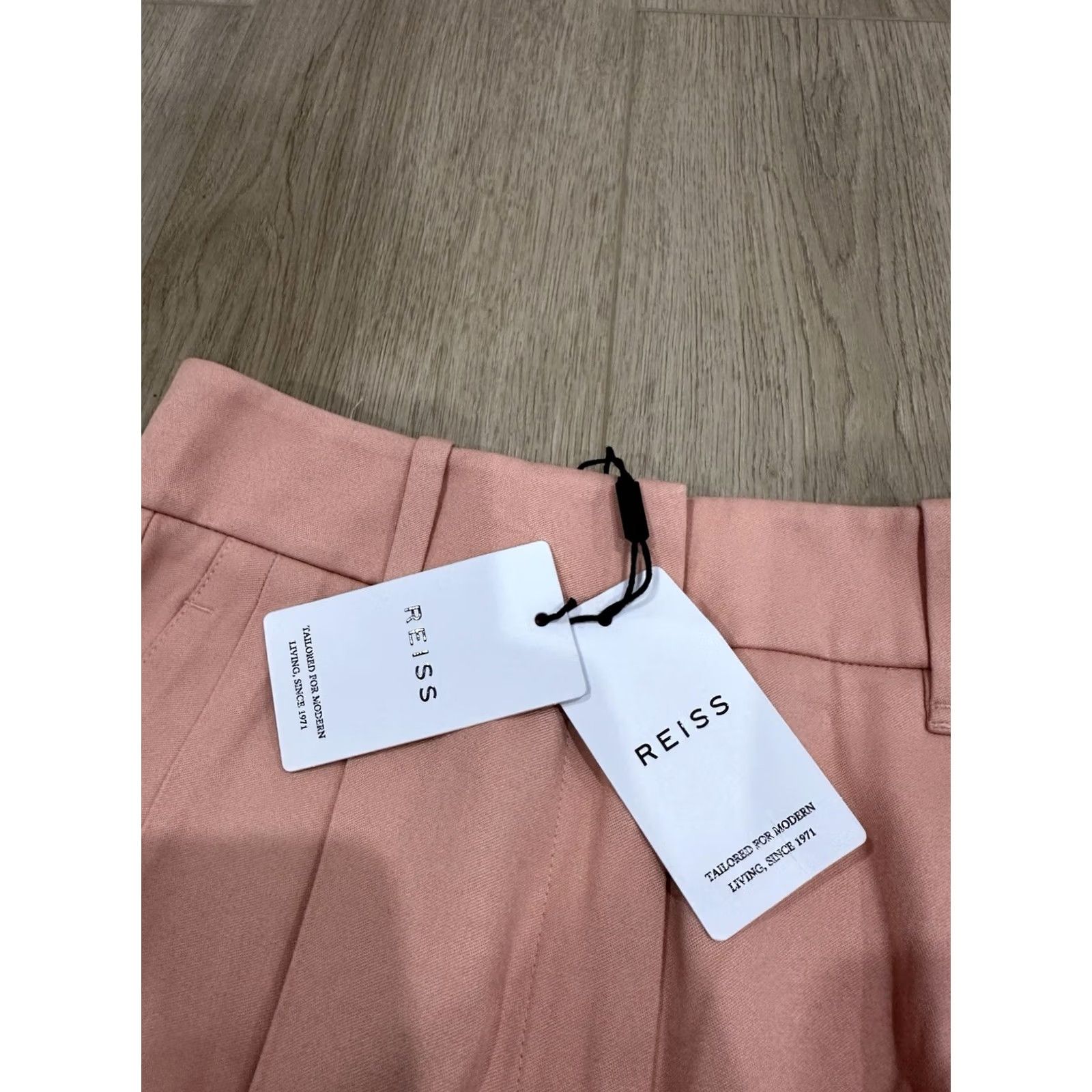 Reiss Reiss Pants Pink Crop Tapered Pleated Size 2US Womens Size 26" / US 2 / IT 38 - 6 Thumbnail