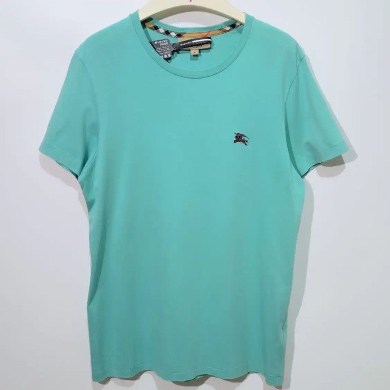 Burberry Burberry Green Cotton T-Shirt for Women Size M / US 6-8 / IT 42-44 - 1 Thumbnail