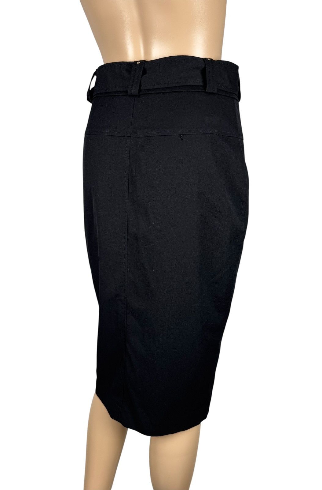 Jean Paul Gaultier Jean Paul Gaultier Lindex Skirt Pencil Full Zip Belted UK10 Size 28" / US 6 / IT 42 - 8 Thumbnail