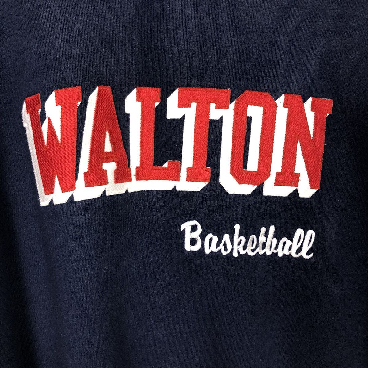 Japanese Brand × Vintage 📌Vintage Sweatshirt Crewneck Walton Basketball Big Logo Usa Size US L / EU 52-54 / 3 - 13 Thumbnail