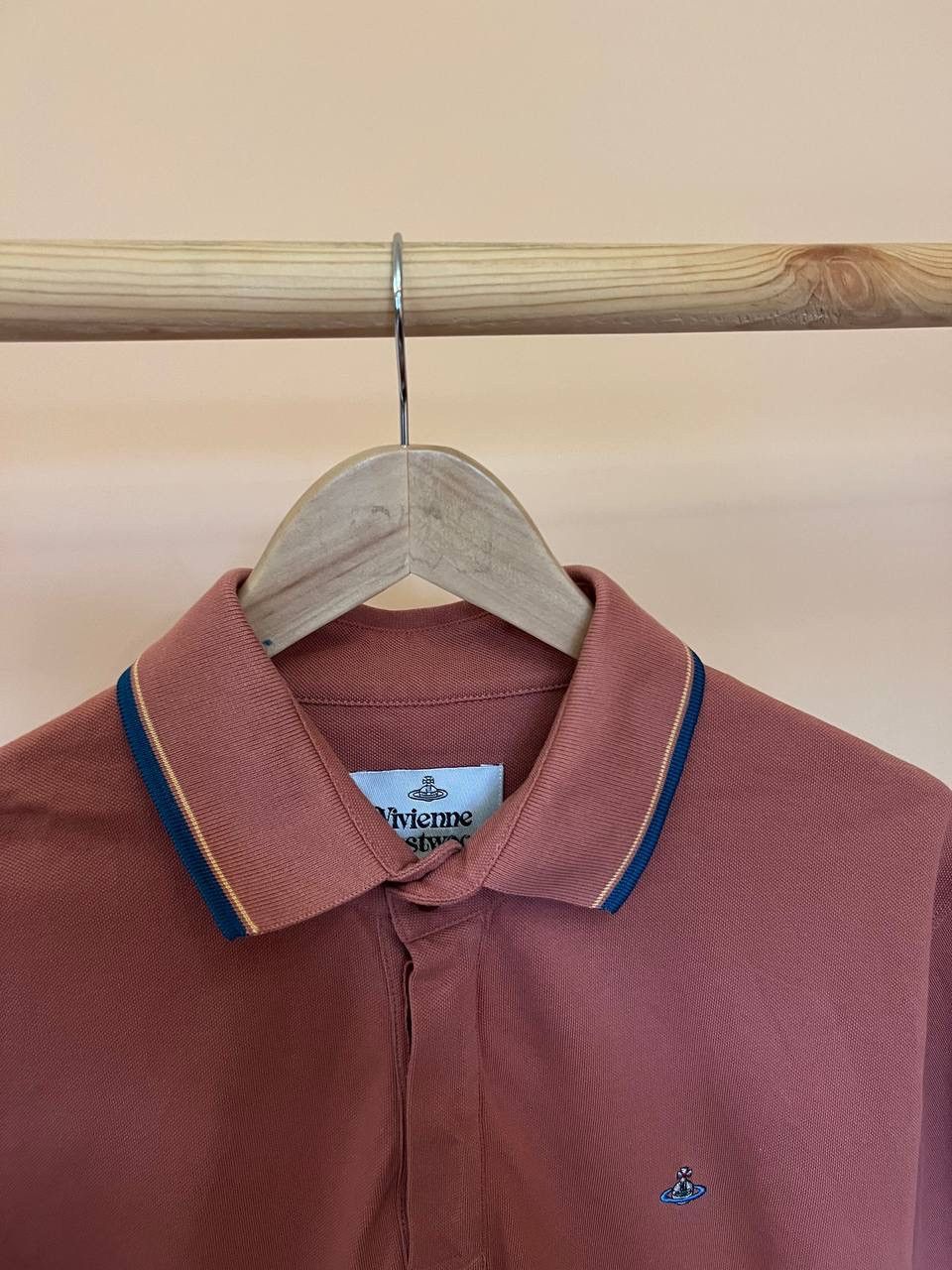 Vintage × Vivienne Westwood Vintage Vivienne Westwood Y2K polo tee Size US L / EU 52-54 / 3 - 4 Thumbnail