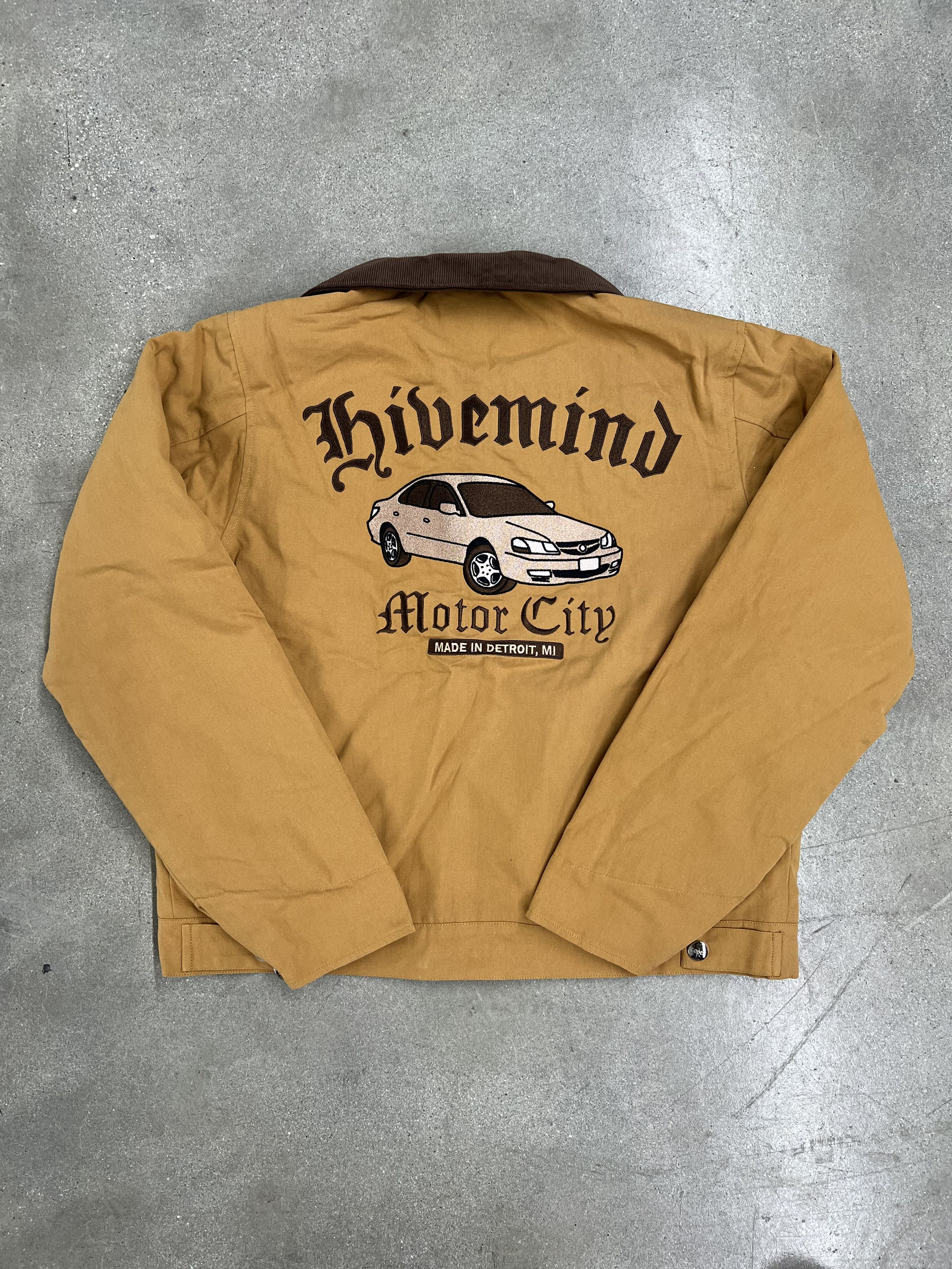 Copes Hivemind Motor City Work Jacket - Brown Size US M / EU 48-50 / 2 - 2 Thumbnail
