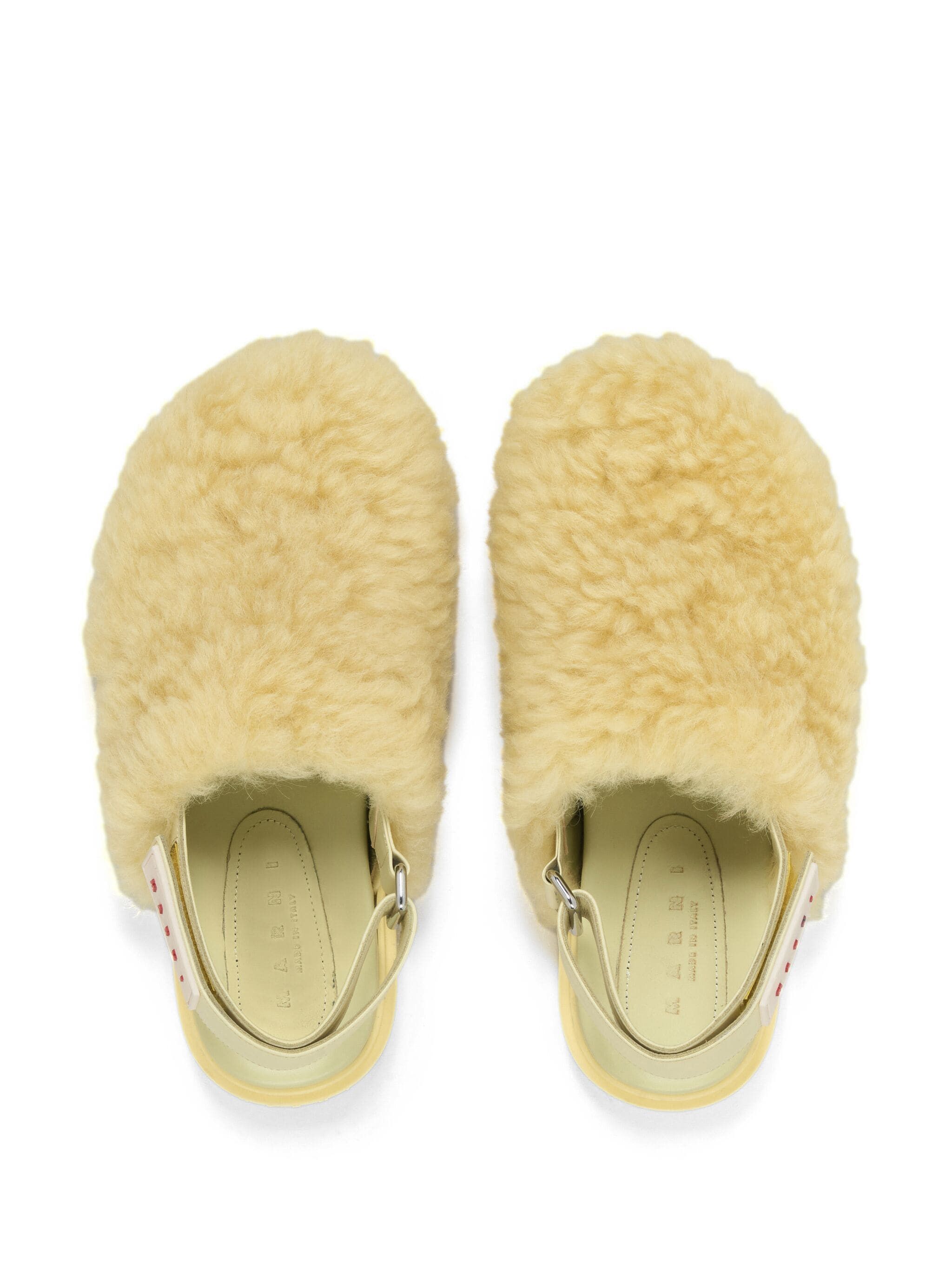 Marni o1w1db10824 Mules in Beige Size US 9 / IT 39 - 3 Thumbnail