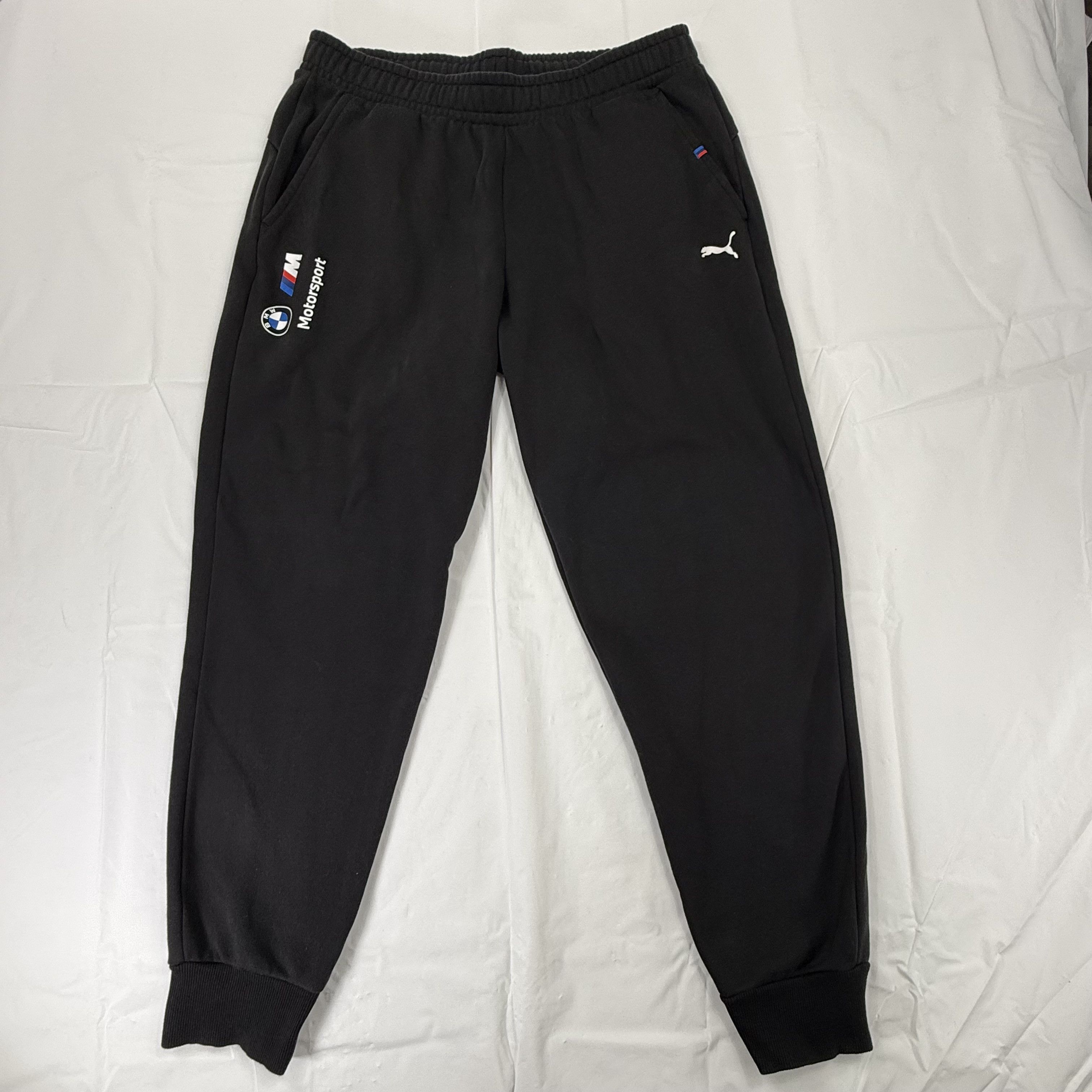 Puma Puma BMW Motorsport Mens XL Black Jogger Sweatpants XL Size US 36 / EU 52 - 1 Thumbnail