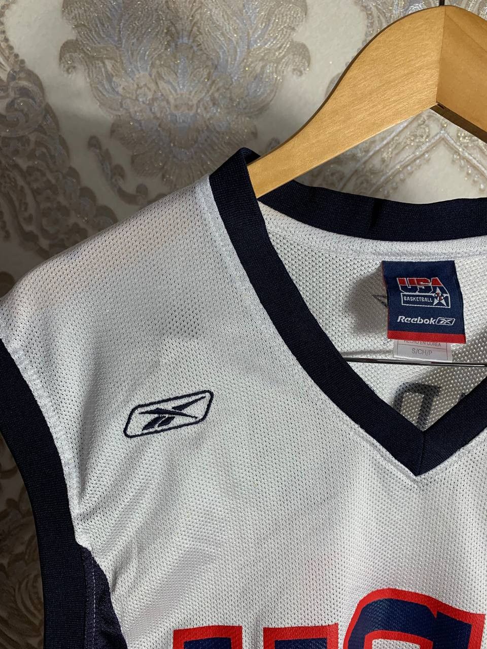 Reebok VINTAGE REEBOK USA NBA RETRO JERSEY BASKETBALL Y2K 90s Size US S / EU 44-46 / 1 - 5 Thumbnail