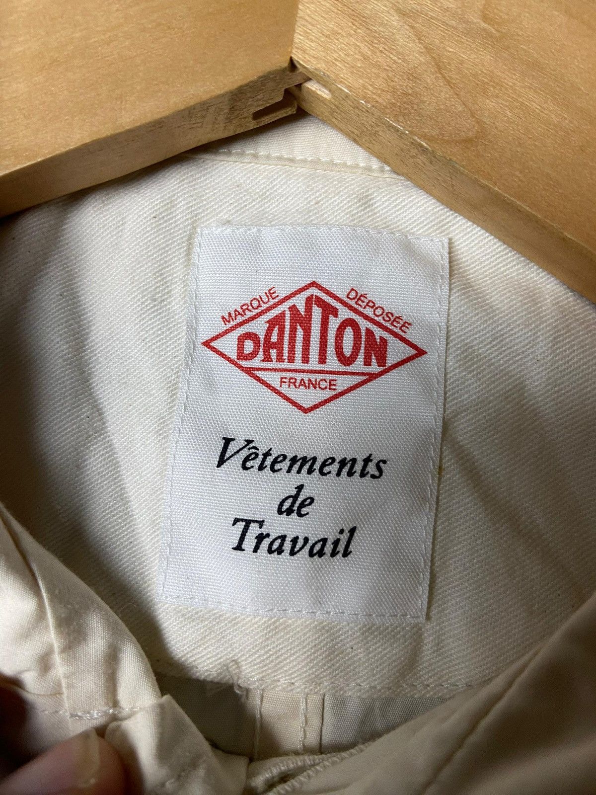 Danton Danton Vetements de Travail Jacket with Shawl Collar (168) Size US XS / EU 42 / 0 - 6 Thumbnail