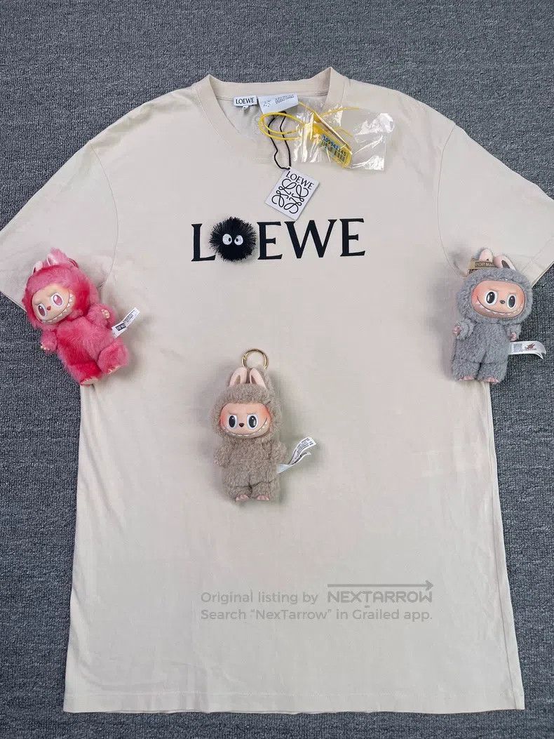 Loewe Loewe Cartoon Rabbit Printed Short Sleeve T-Shirt Size US S / EU 44-46 / 1 - 1 Thumbnail