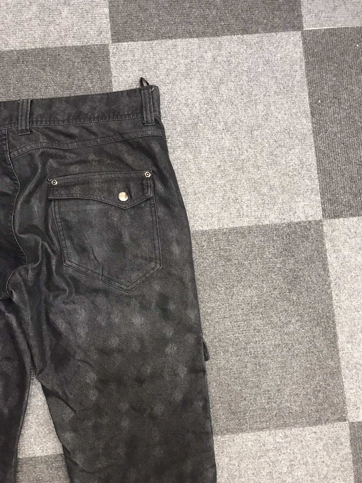 Japanese Brand semanticdesign Multipockets Artisanal Pattern Cargo Pant Size US 34 / EU 50 - 11 Thumbnail