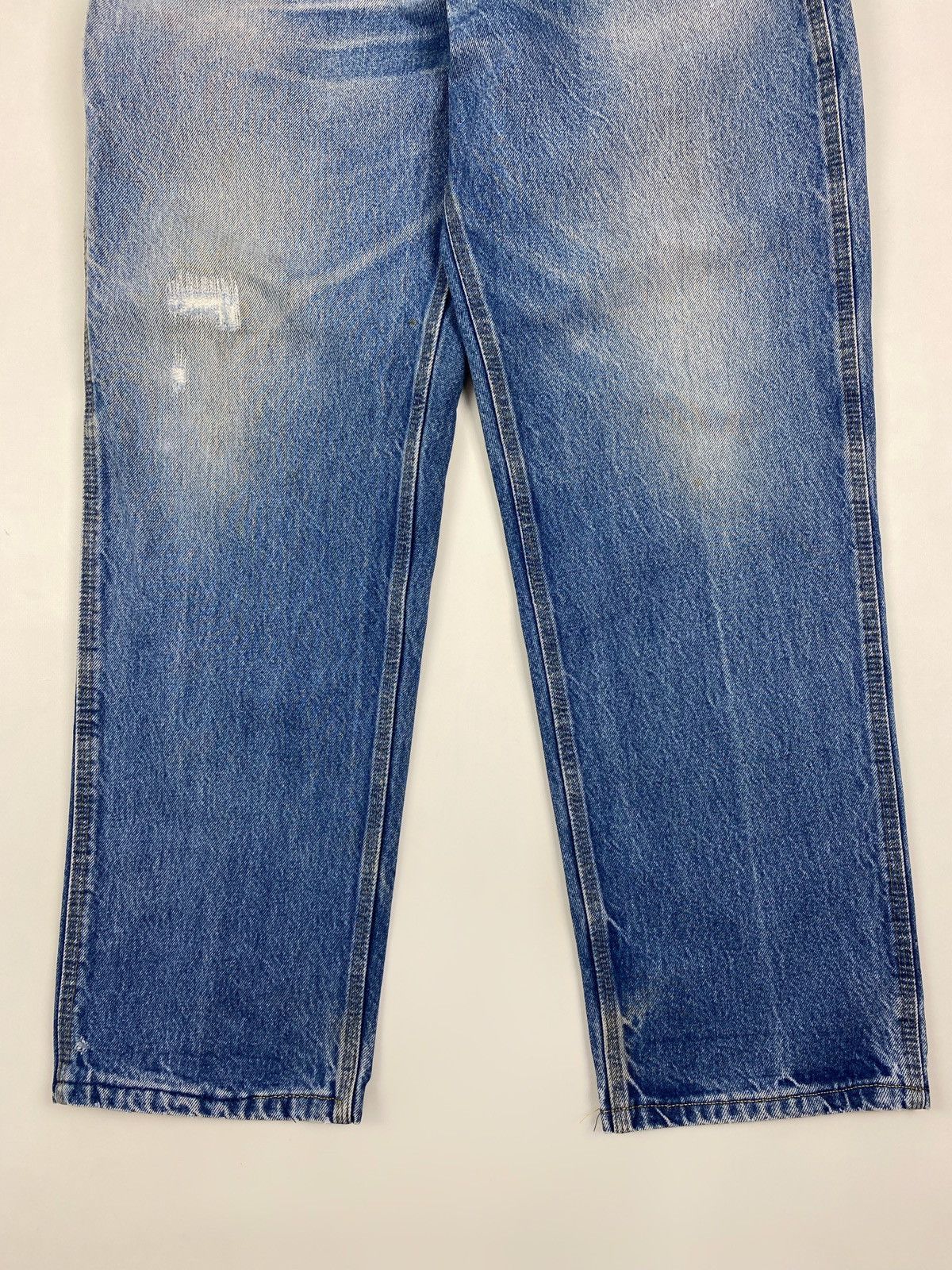 Carhartt 2000’s Distressed Carhartt B234PRW Relaxed Carpenter Denim Size US 36 / EU 52 - 12 Thumbnail